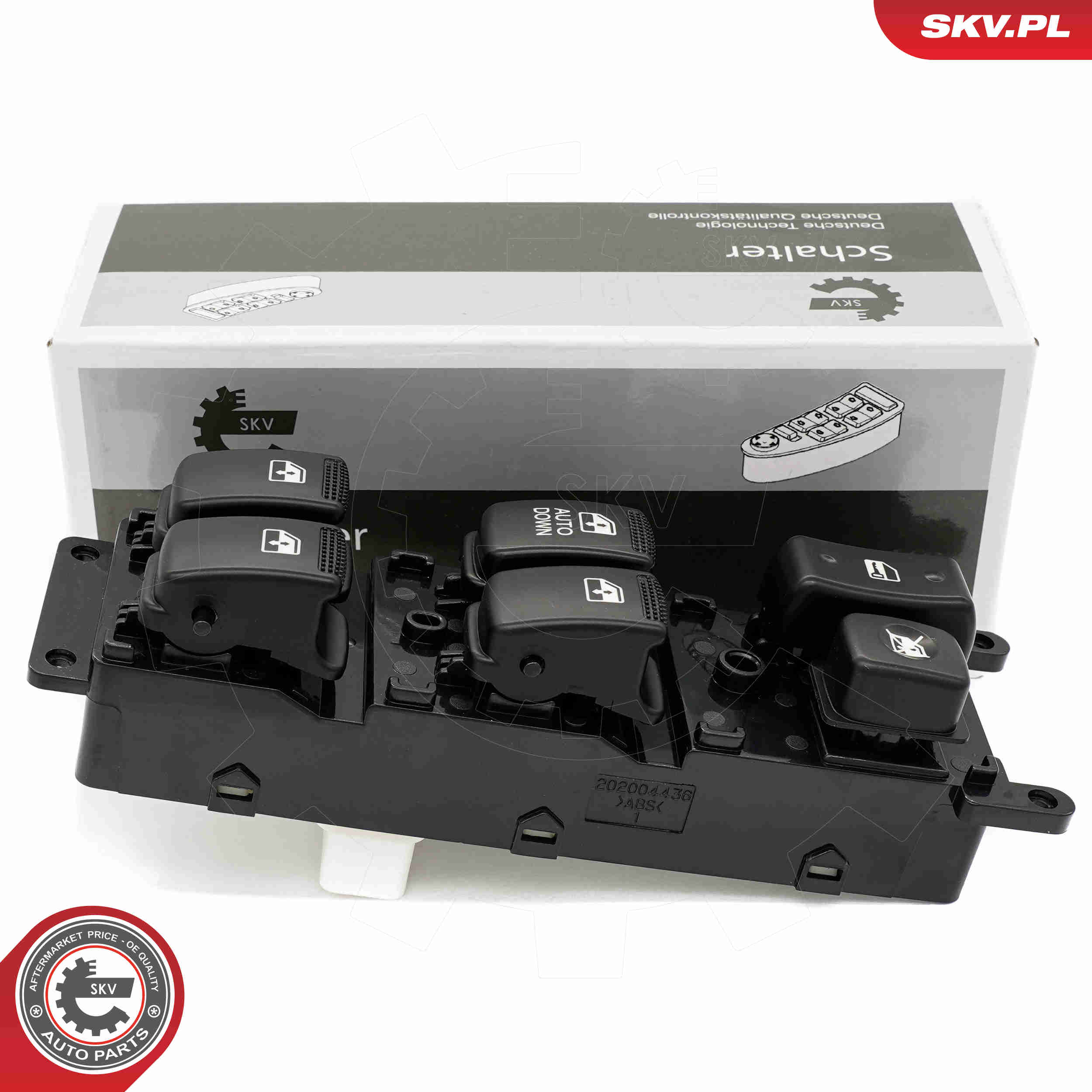 Switch, window regulator - 37SKV460 ESEN SKV