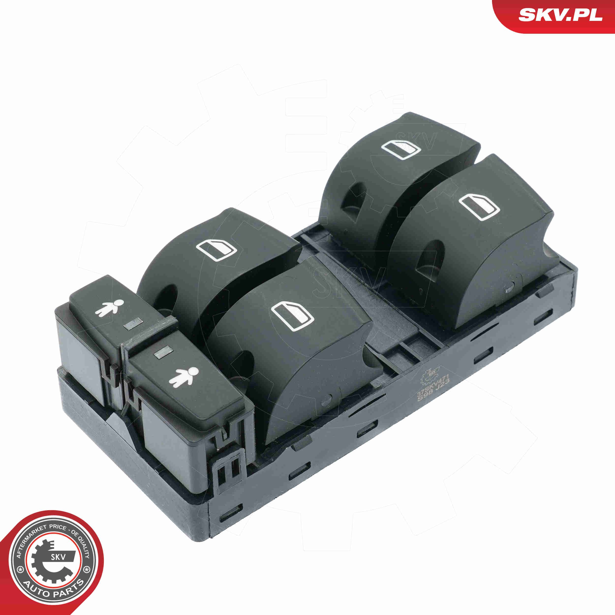 Switch, window regulator - 37SKV471 ESEN SKV