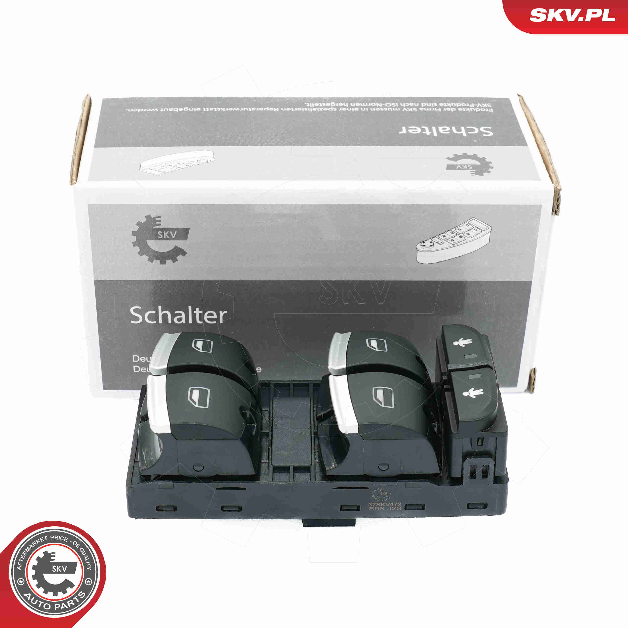 Switch, window regulator - 37SKV472 ESEN SKV