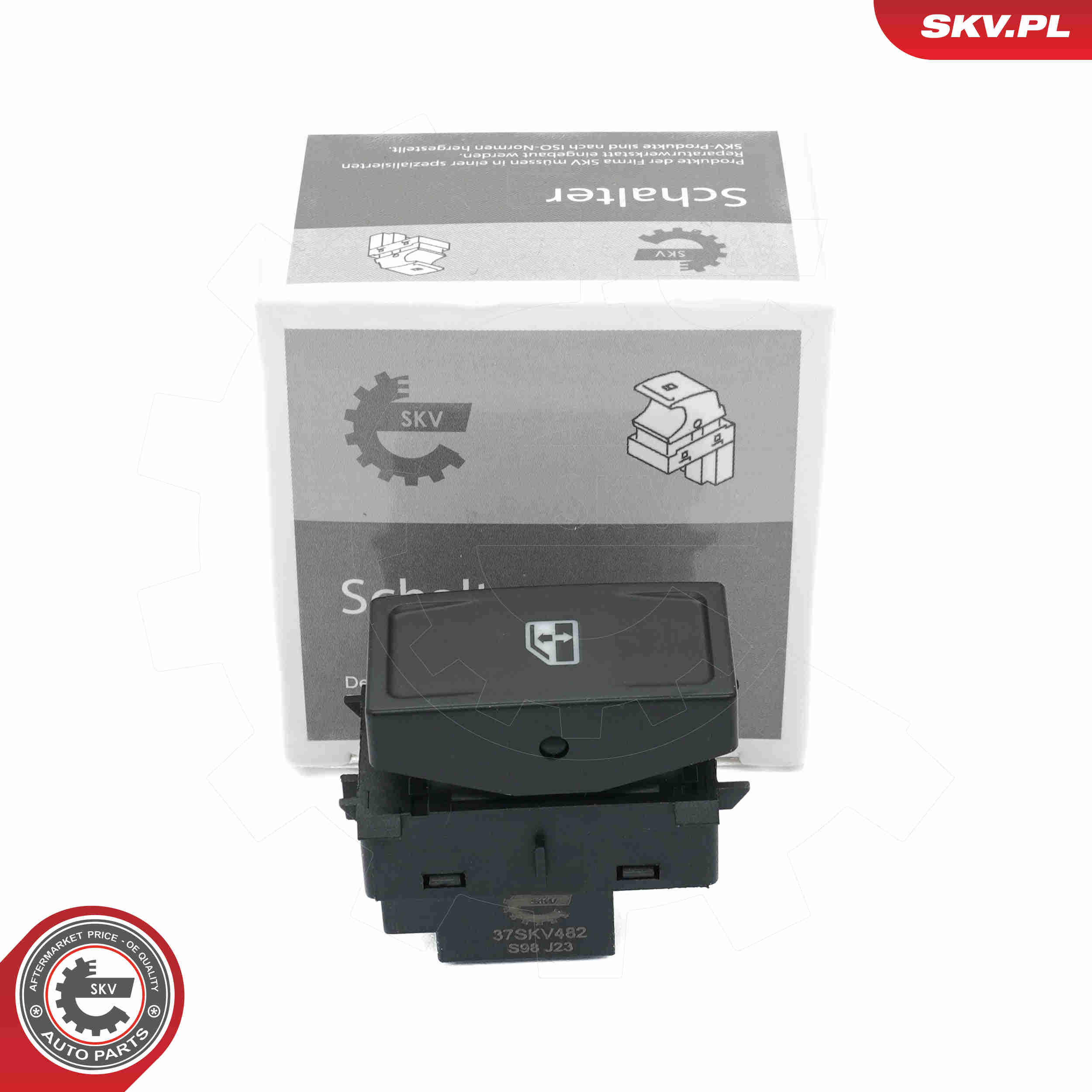 Switch, window regulator - 37SKV482 ESEN SKV
