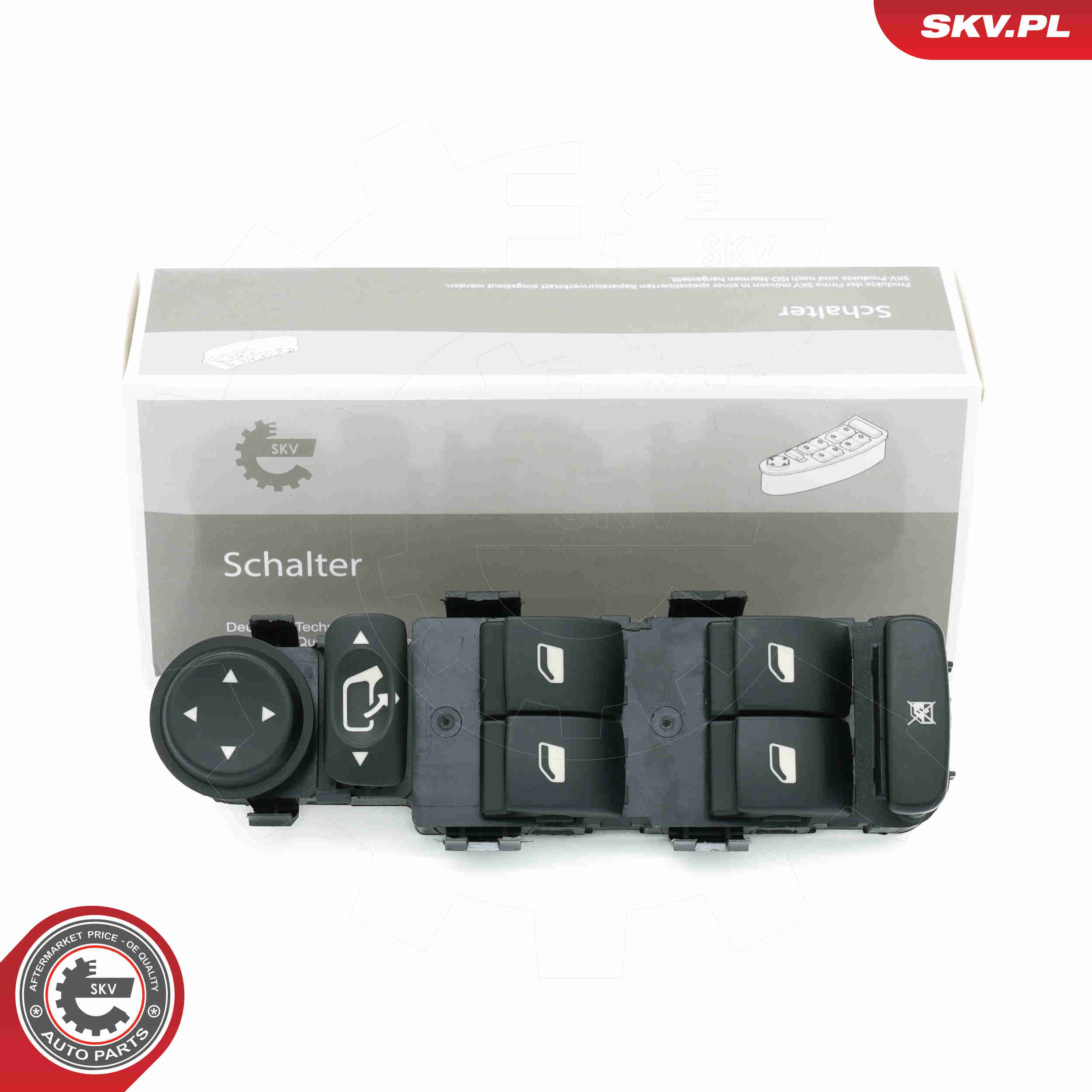 Switch, window regulator - 37SKV490 ESEN SKV