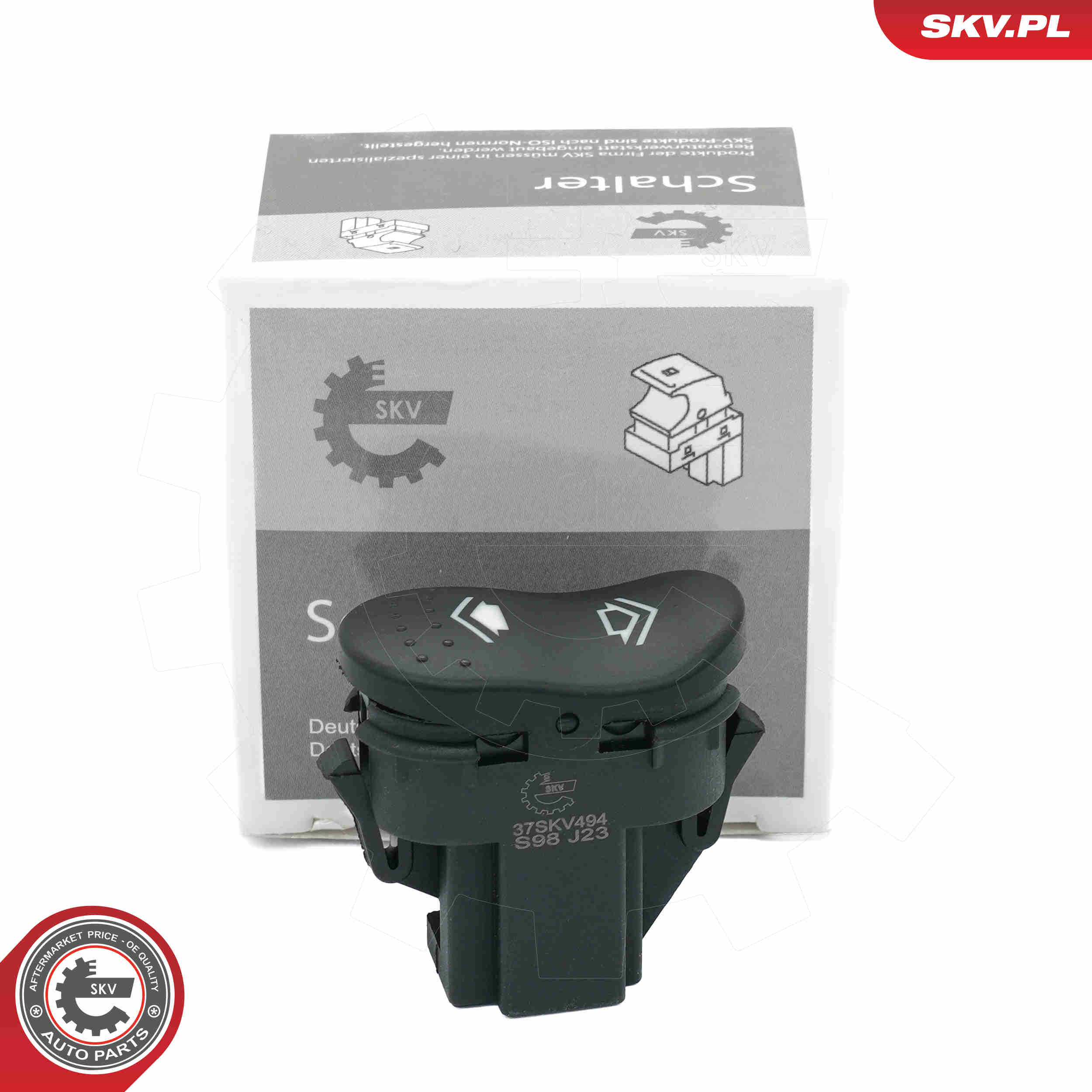 Switch, window regulator - 37SKV494 ESEN SKV