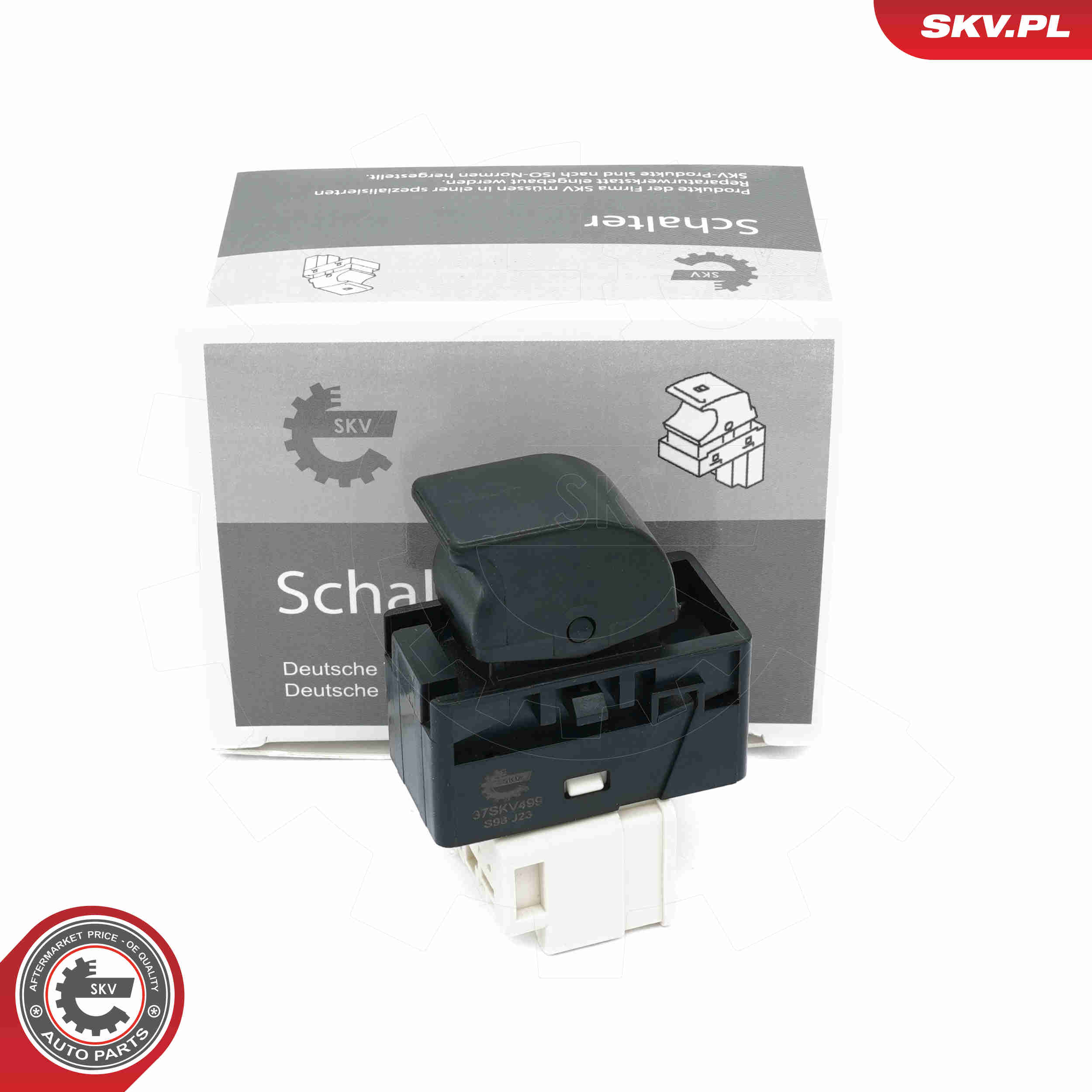 Switch, window regulator - 37SKV499 ESEN SKV