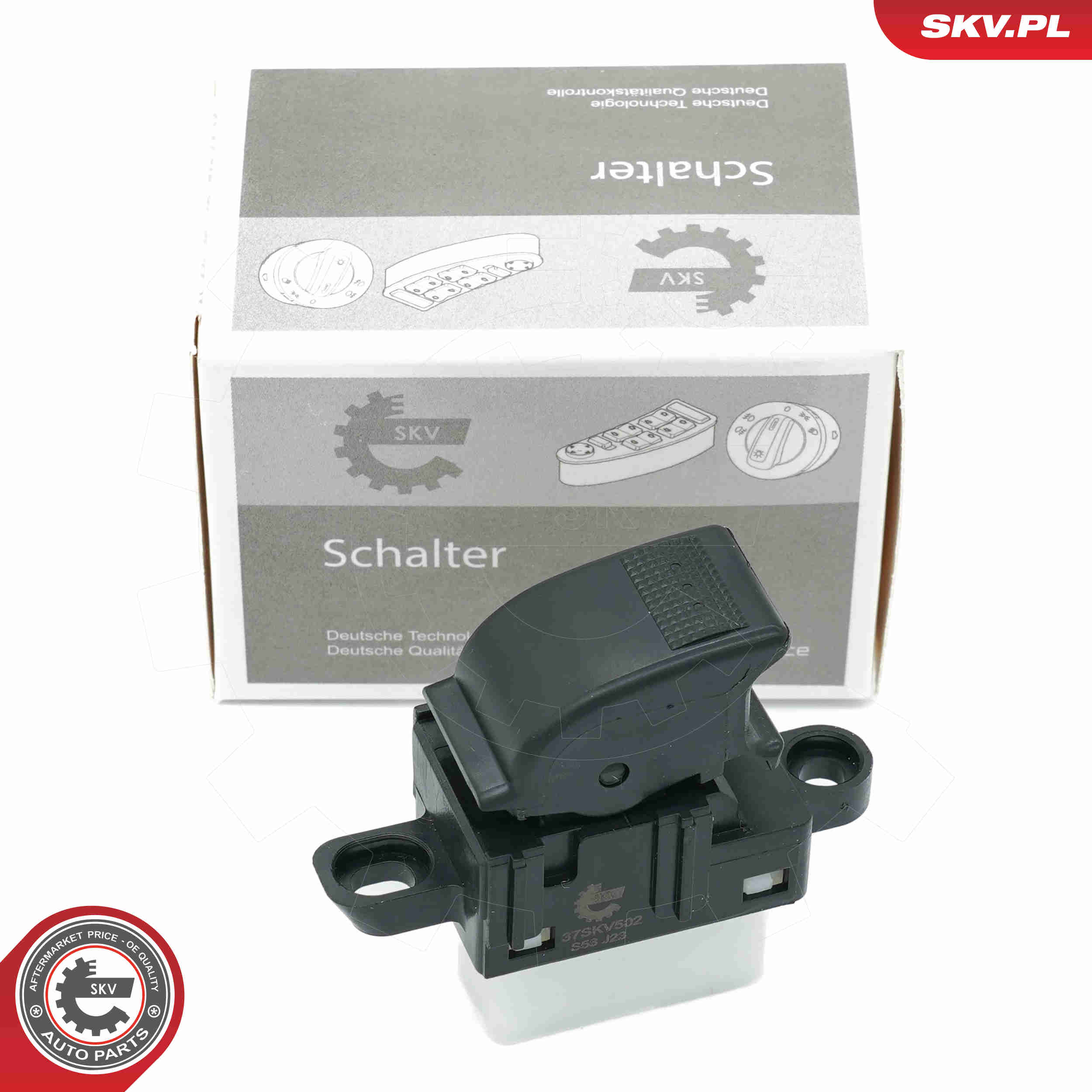 Switch, window regulator - 37SKV502 ESEN SKV