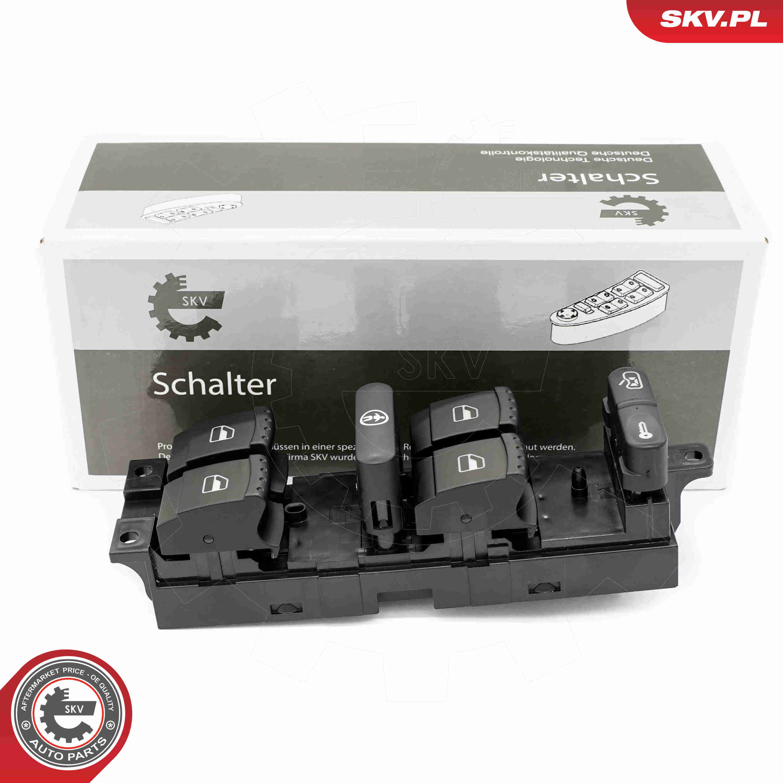Switch, window regulator - 37SKV509 ESEN SKV