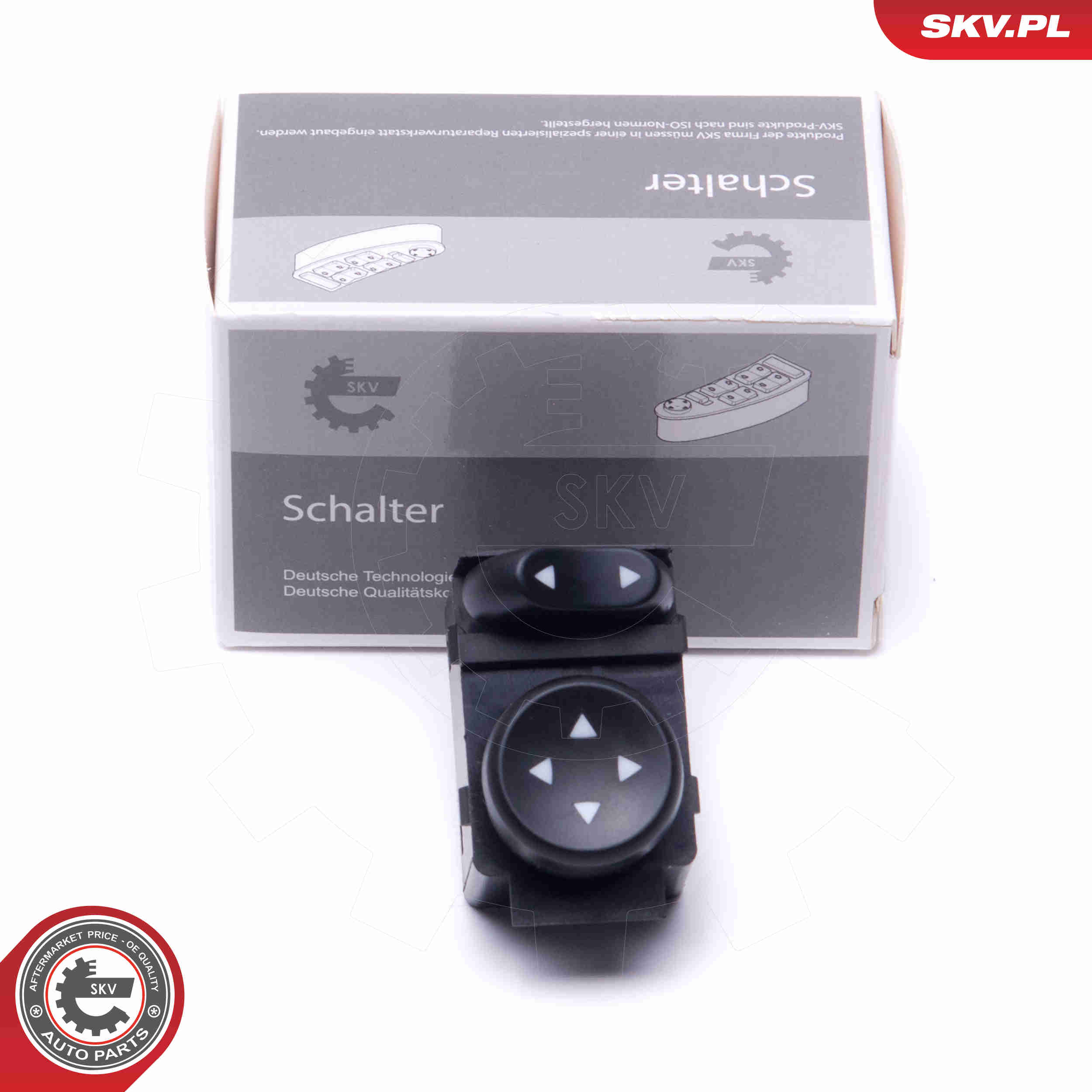 Switch, mirror adjustment - 37SKV619 ESEN SKV