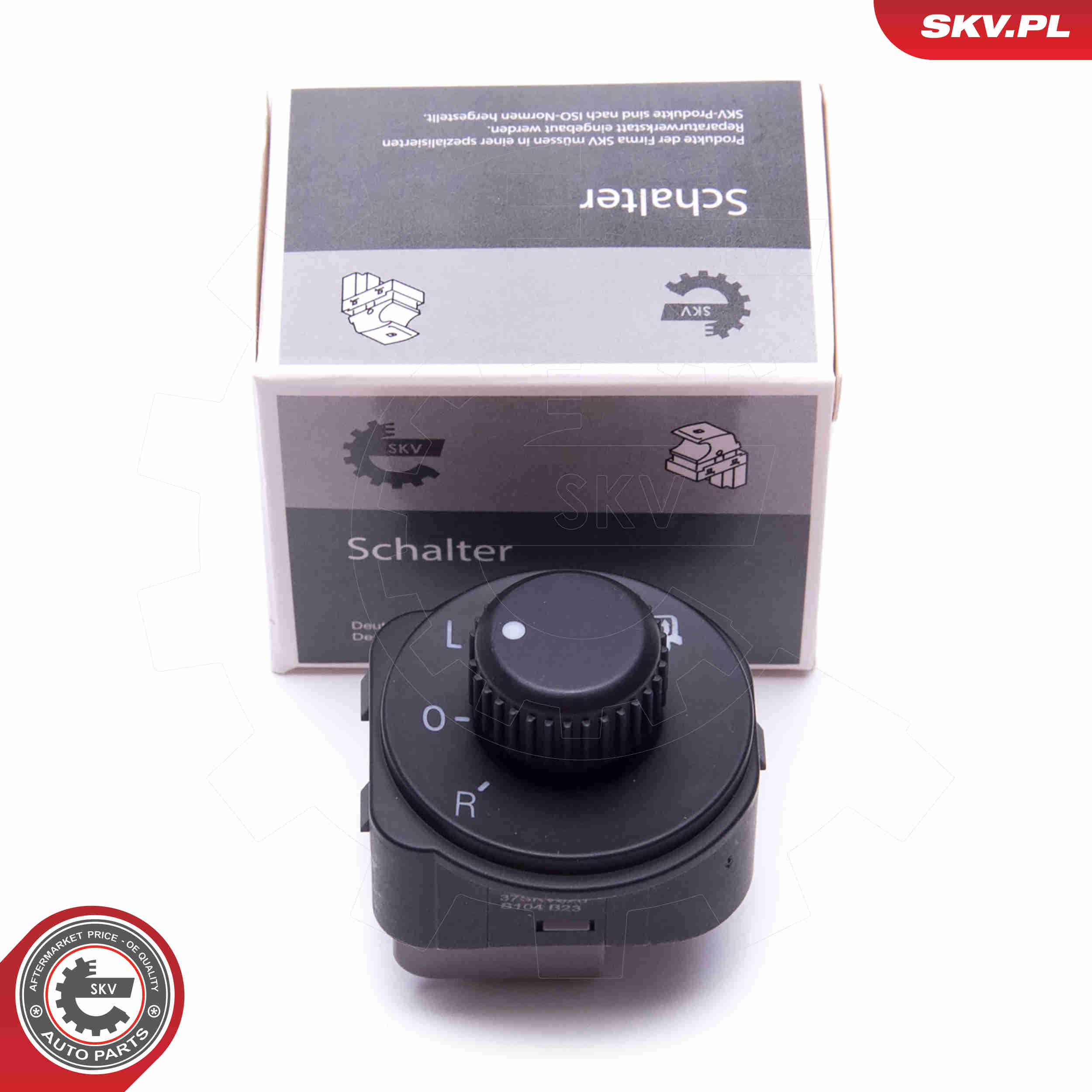 Switch, mirror adjustment - 37SKV620 ESEN SKV