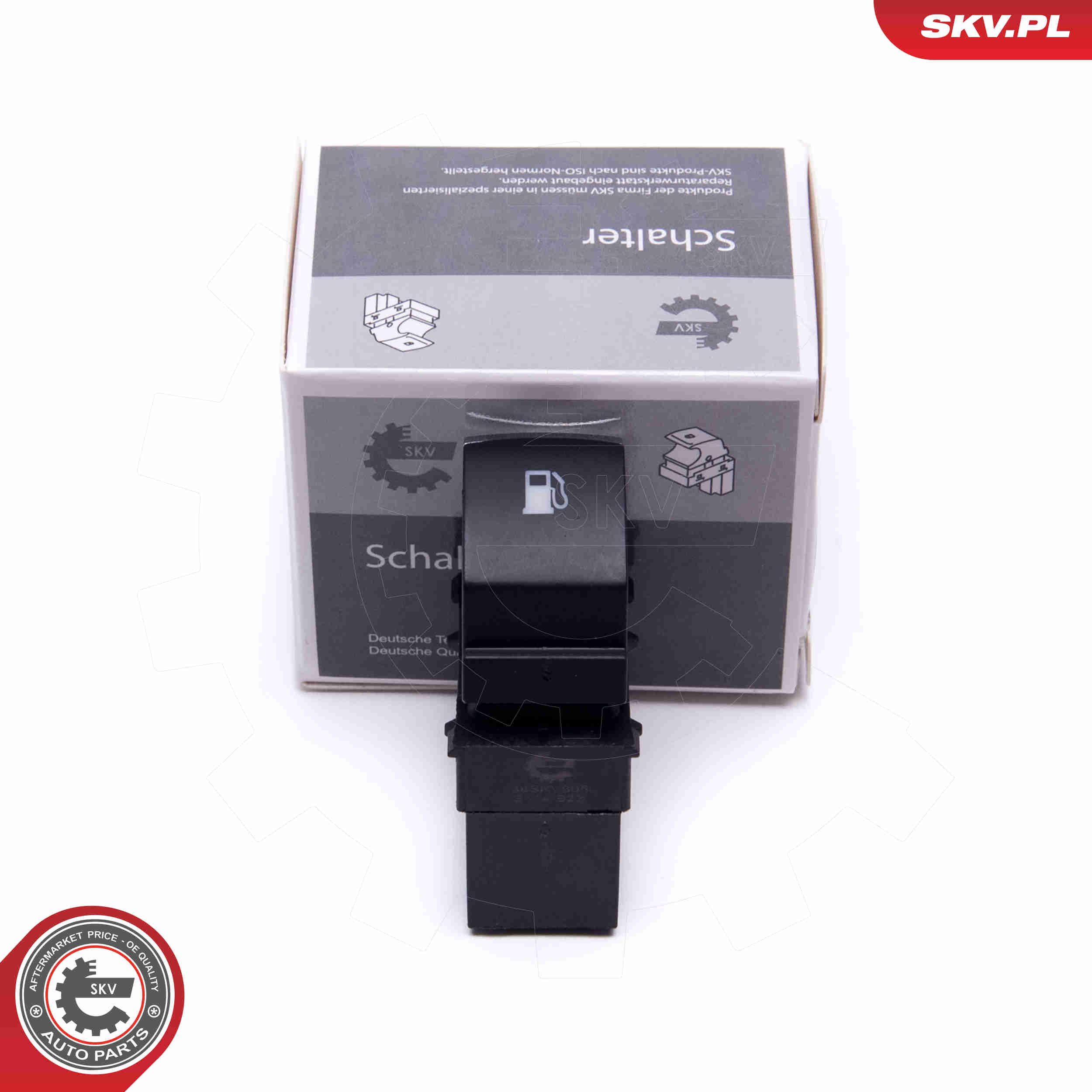 Switch, tank cap unlock - 38SKV805 ESEN SKV