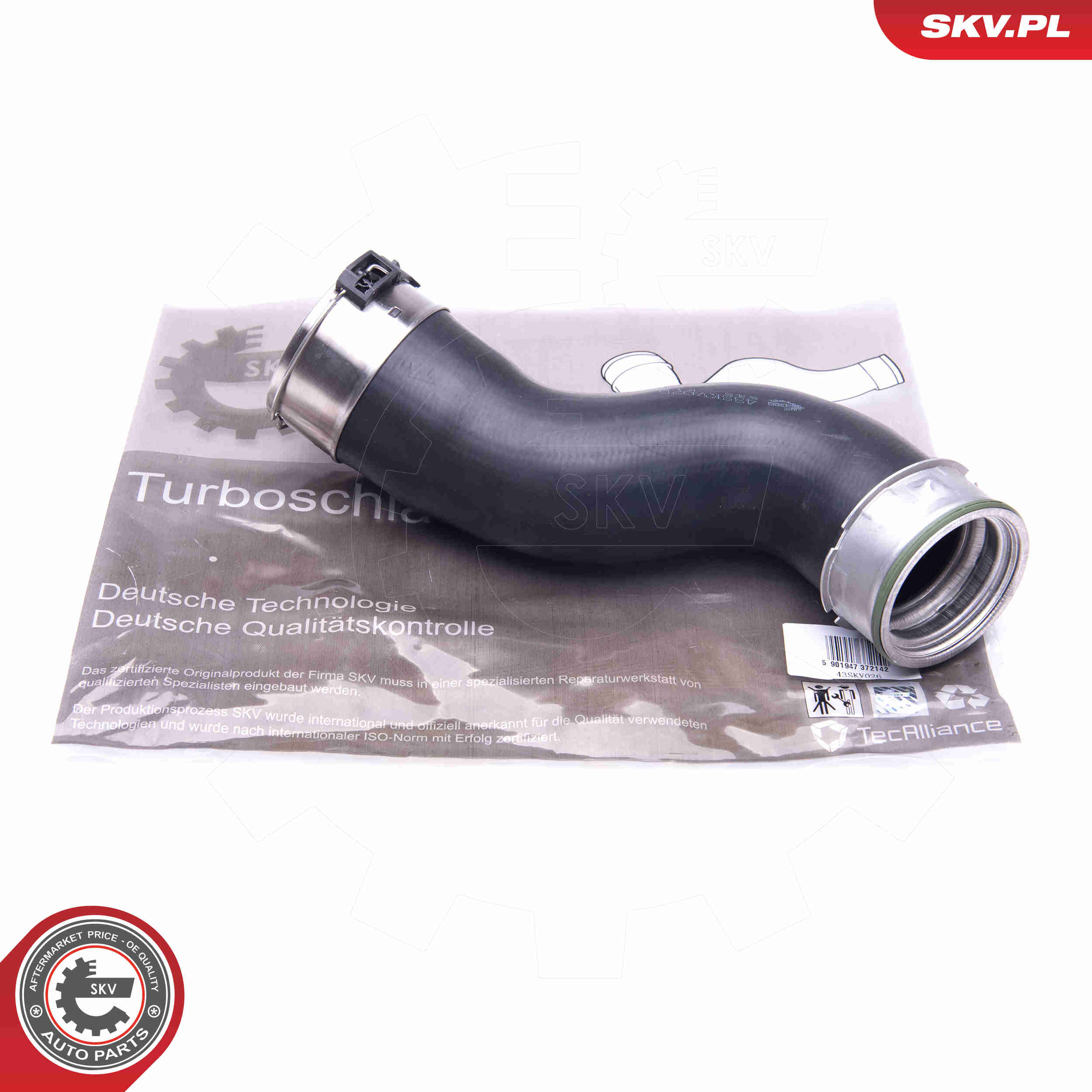 Charger Air Hose - 43SKV026 ESEN SKV