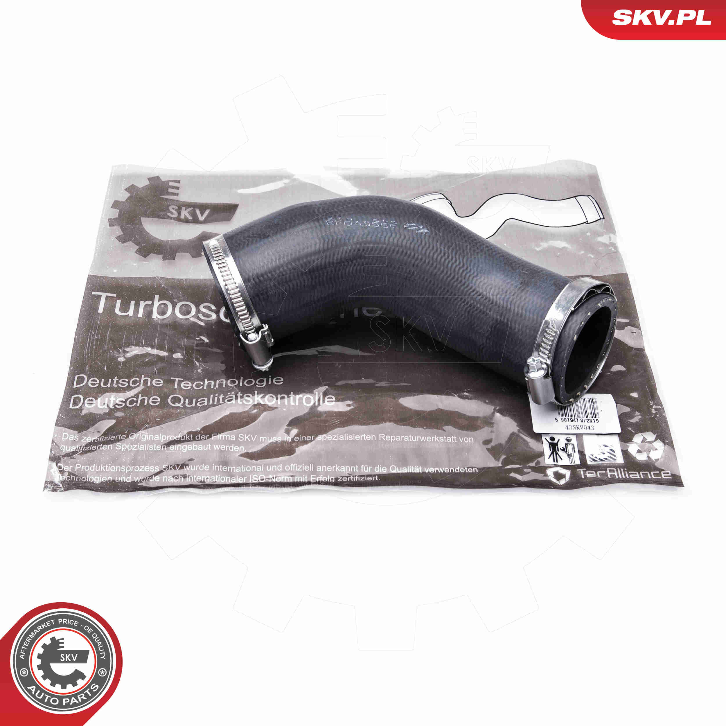 Charger Air Hose - 43SKV043 ESEN SKV