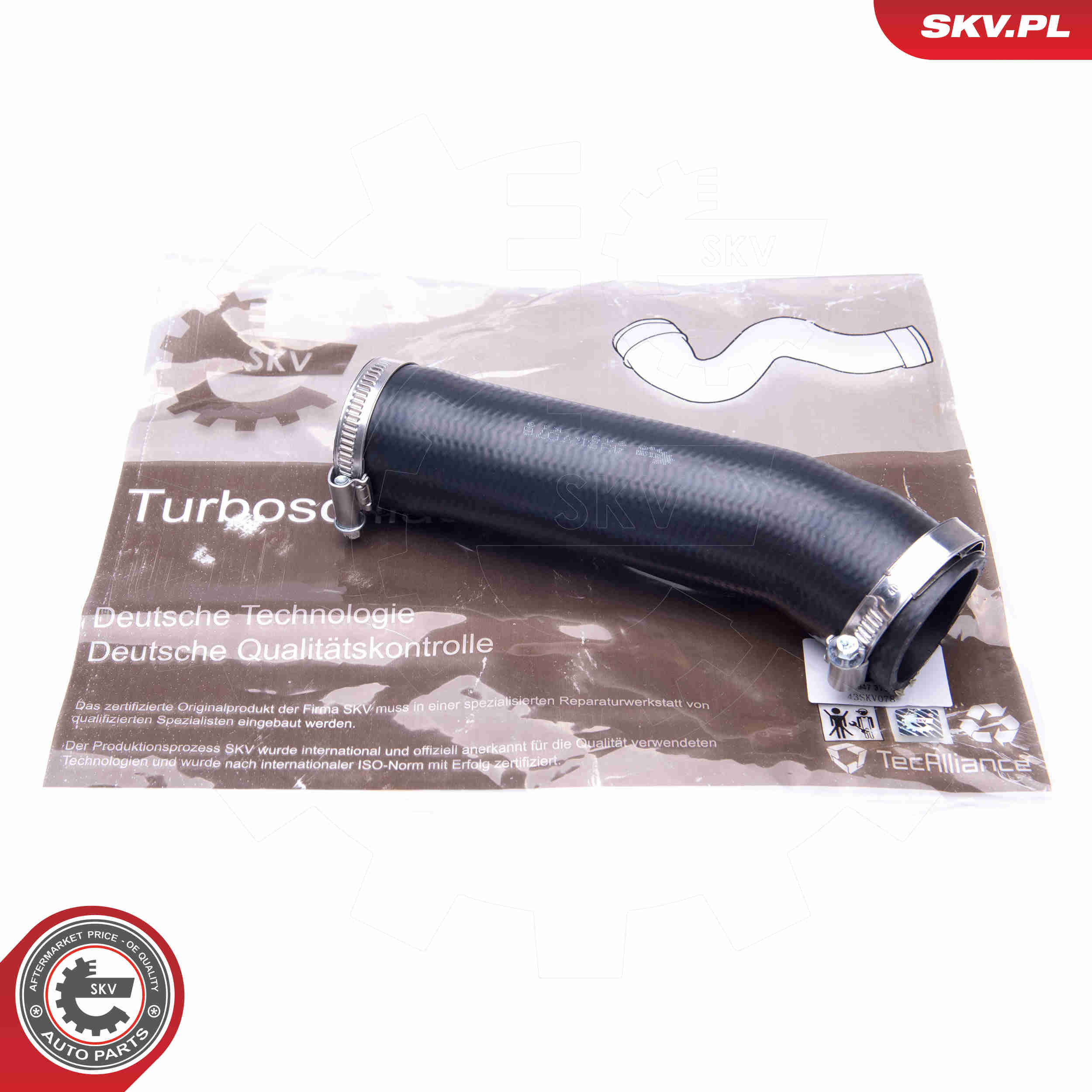 Charger Air Hose - 43SKV078 ESEN SKV