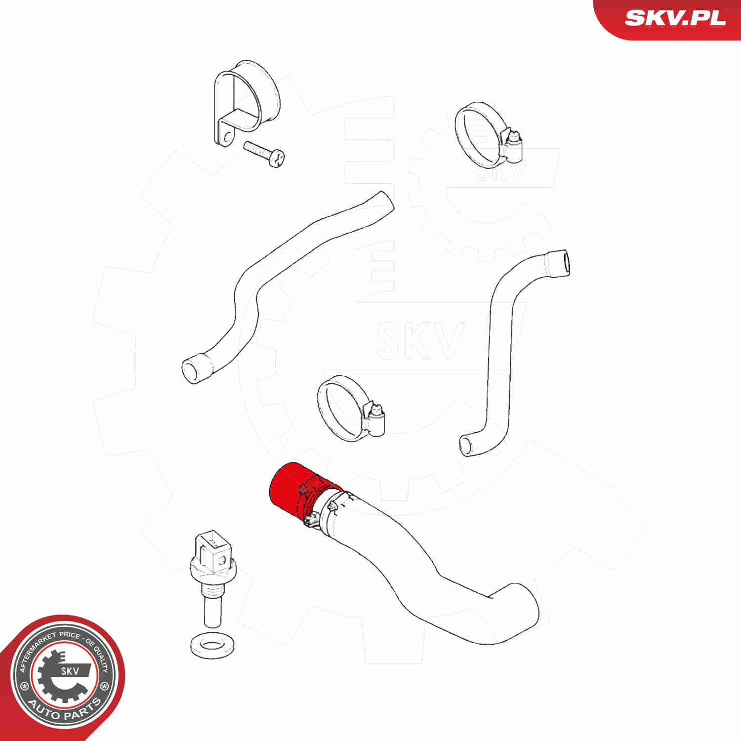 Flessibile aria alimentazione - 43SKV105 ESEN SKV