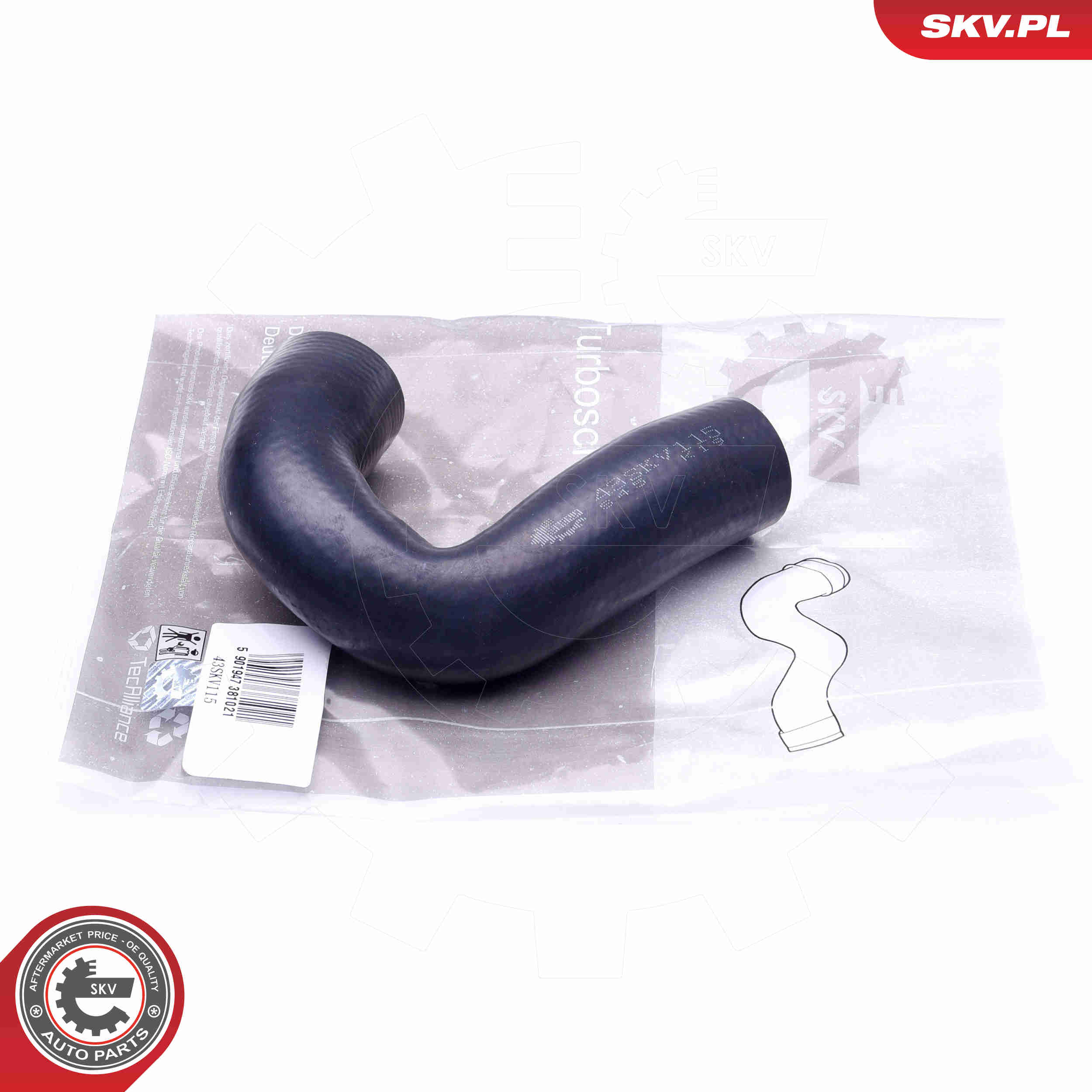 Flessibile aria alimentazione - 43SKV115 ESEN SKV