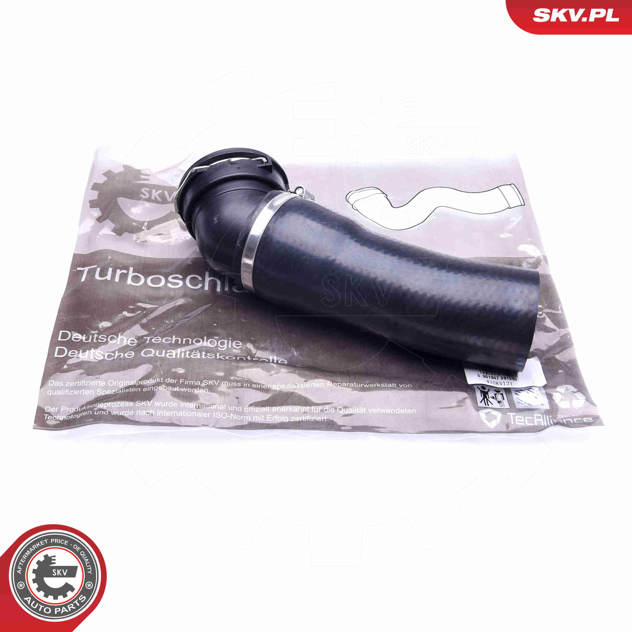 Charger Air Hose - 43SKV121 ESEN SKV