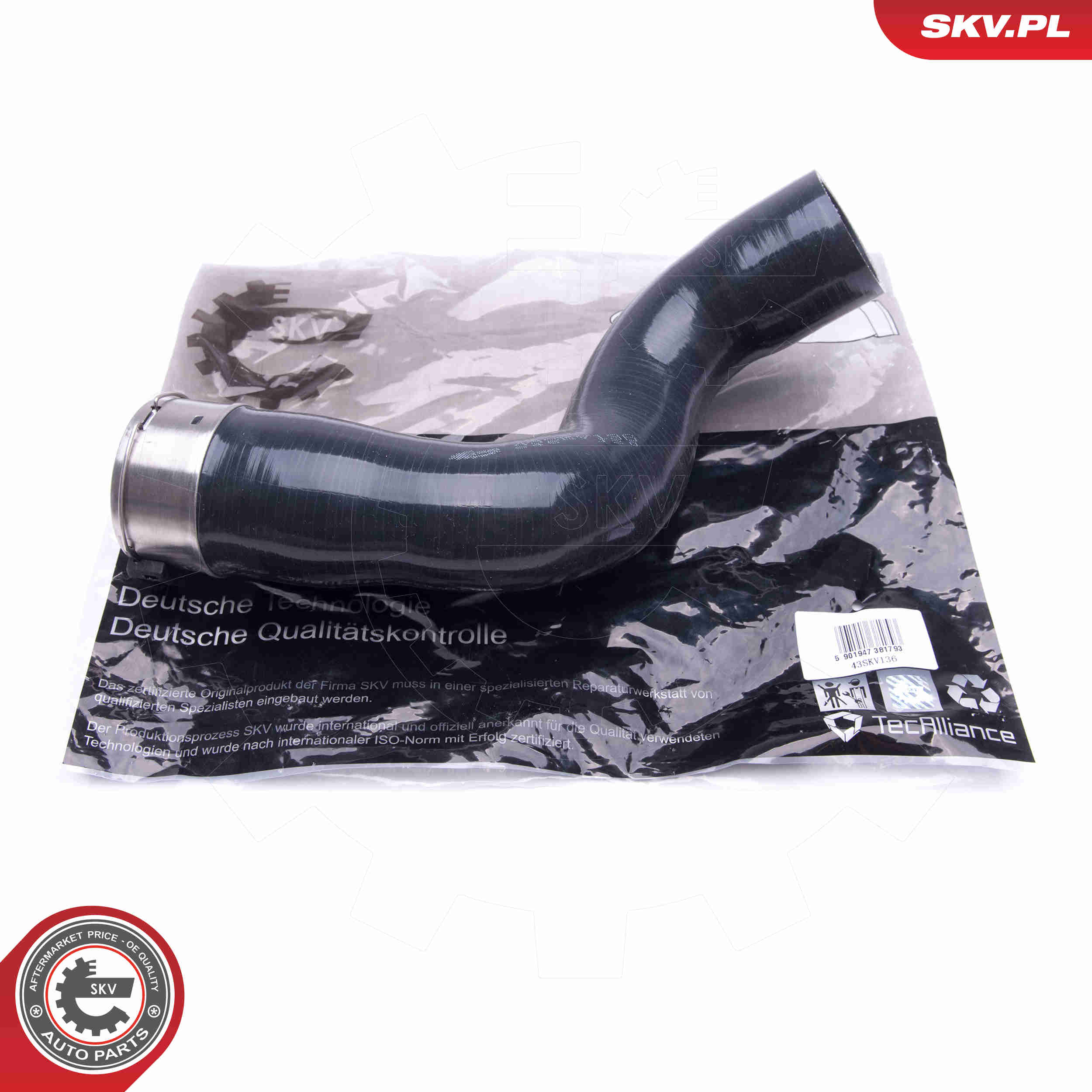 Charger Air Hose - 43SKV136 ESEN SKV