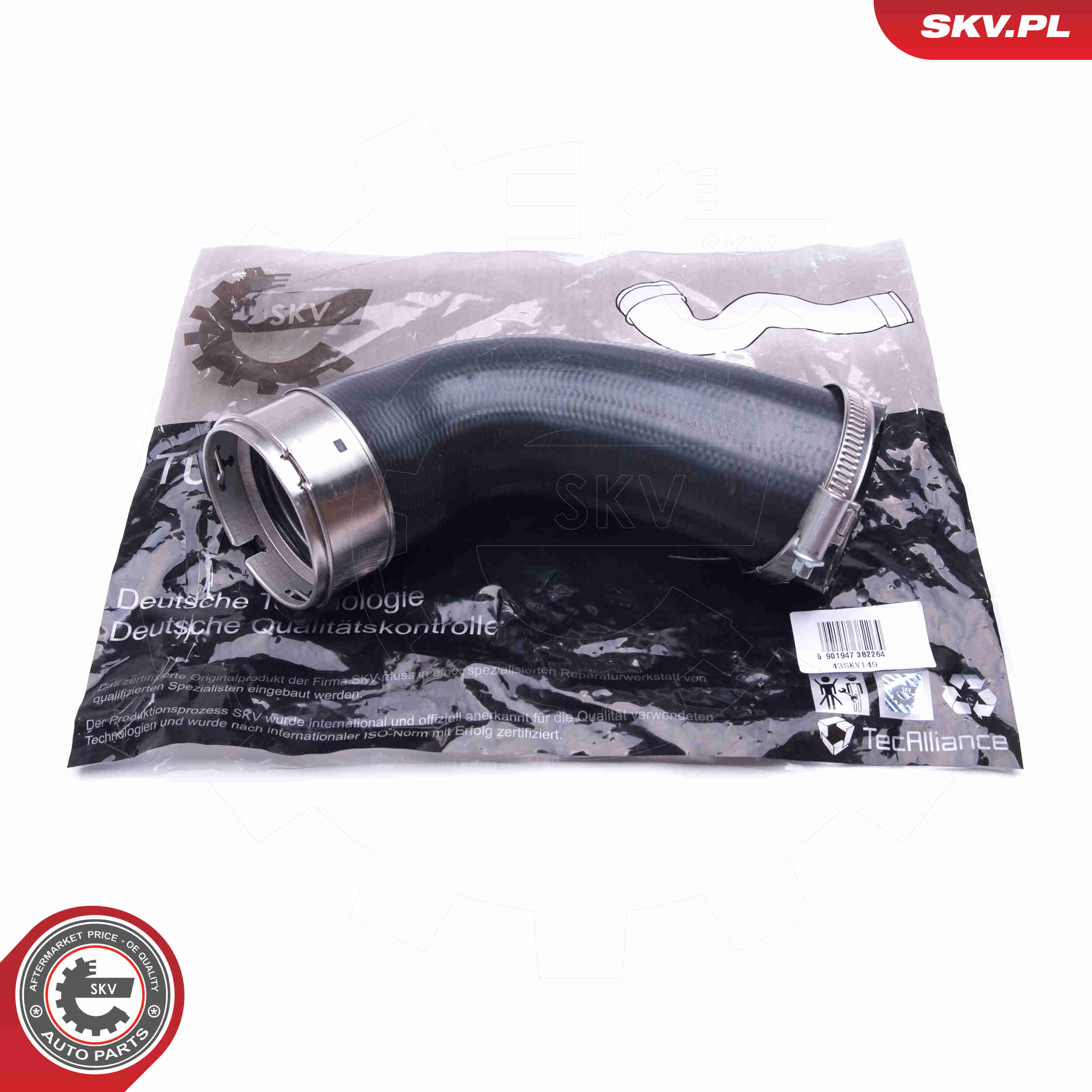 Charger Air Hose - 43SKV149 ESEN SKV