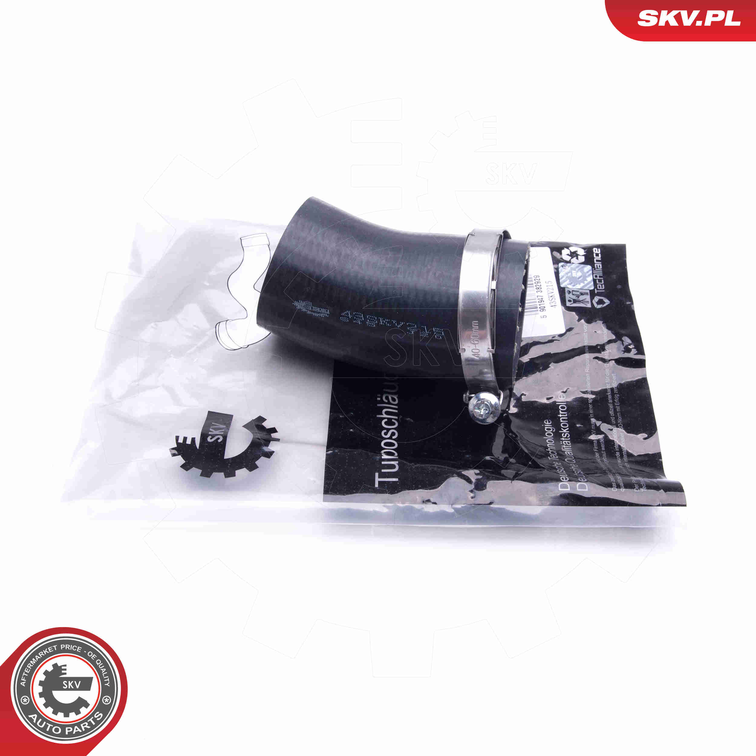 Charger Air Hose - 43SKV215 ESEN SKV