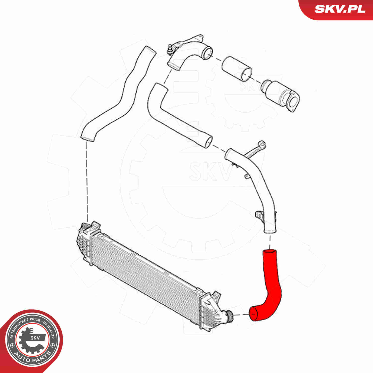 Flessibile aria alimentazione - 43SKV220 ESEN SKV
