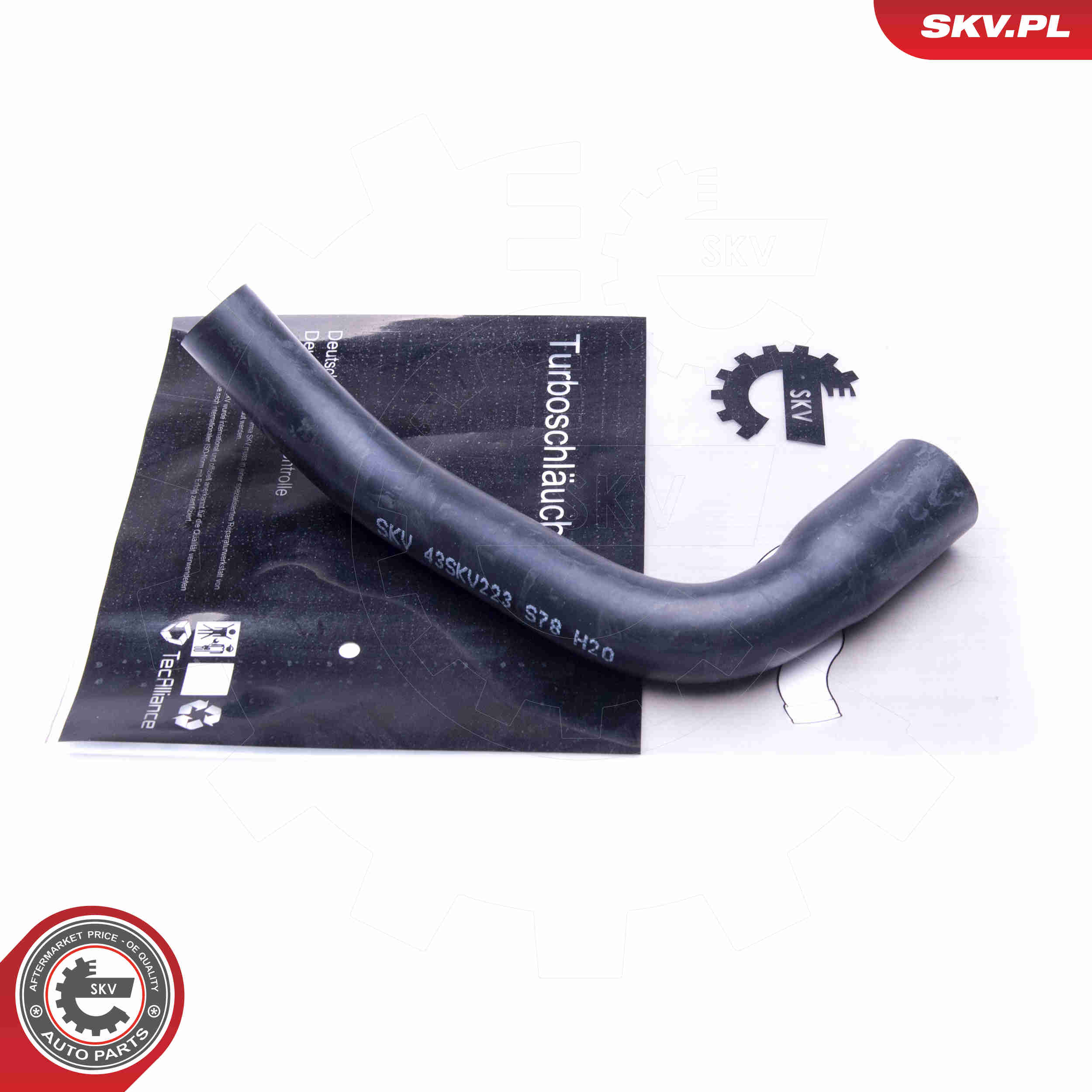 Charger Air Hose - 43SKV223 ESEN SKV