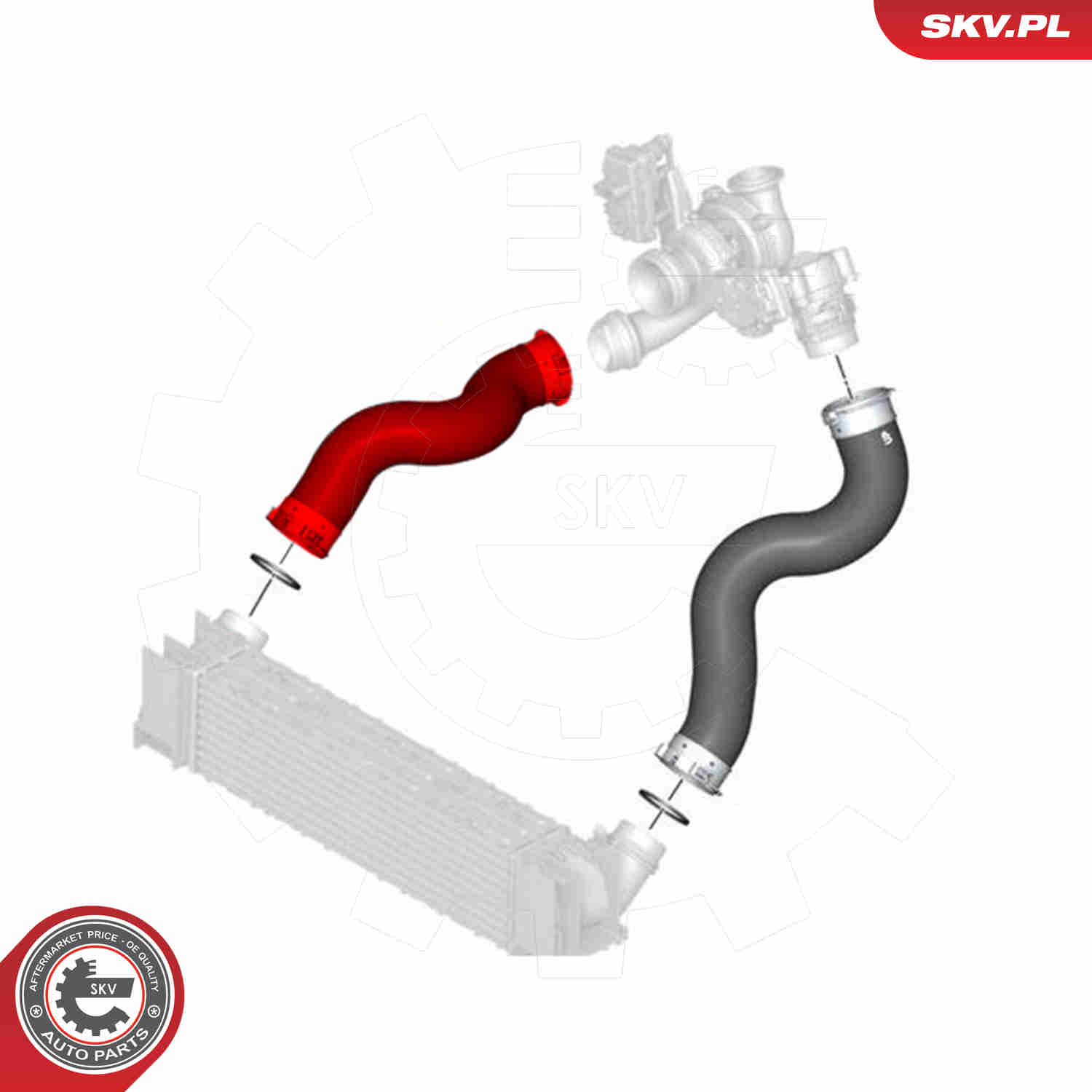 Charger Air Hose - 43SKV430 ESEN SKV