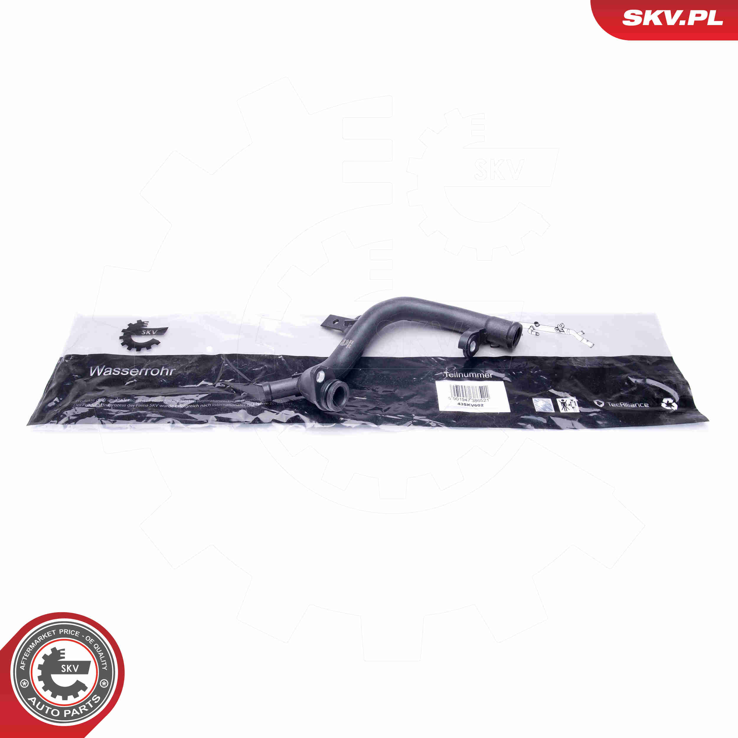 Condotto del refrigerante - 43SKV602 ESEN SKV