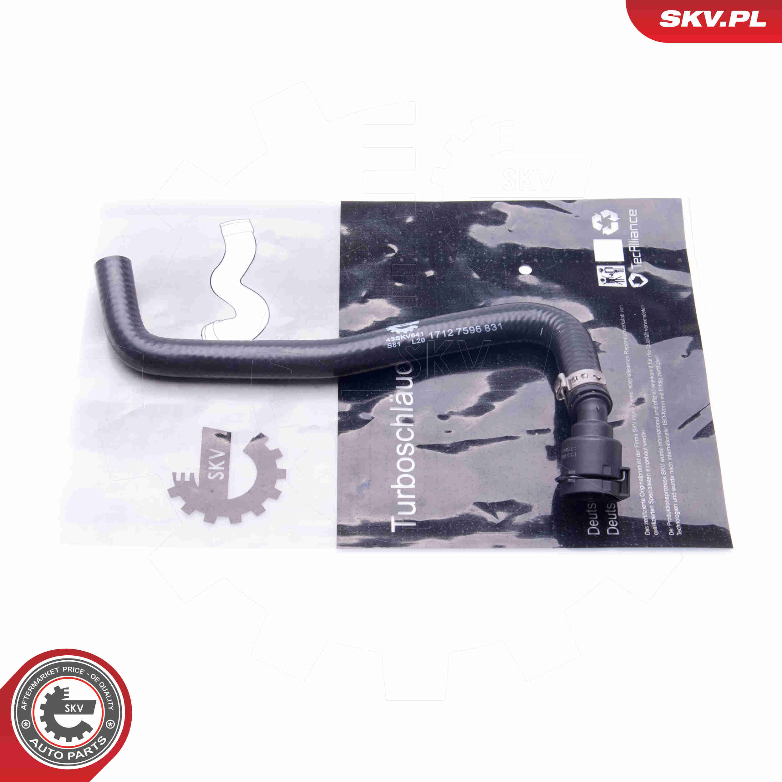 Radiator Hose - 43SKV641 ESEN SKV