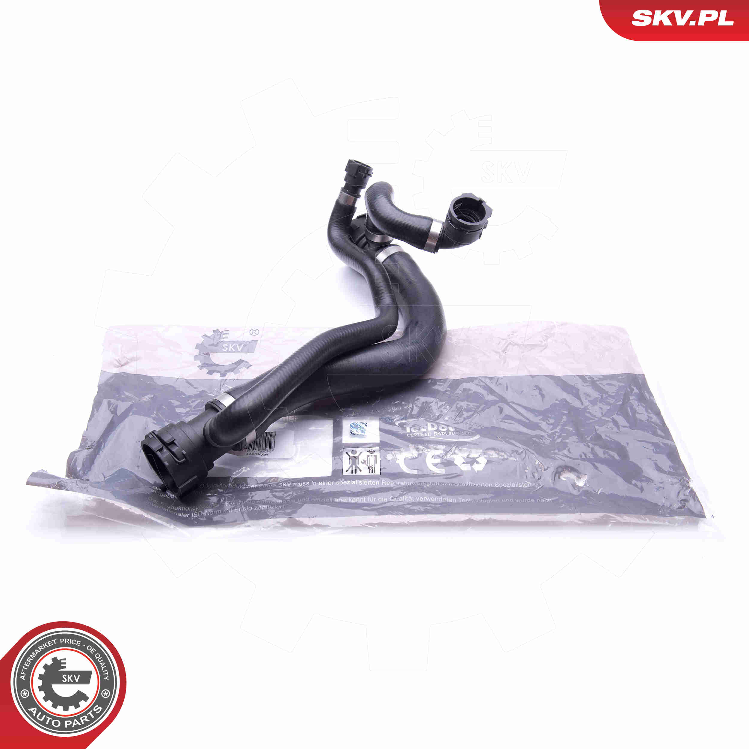 Radiator Hose - 43SKV701 ESEN SKV