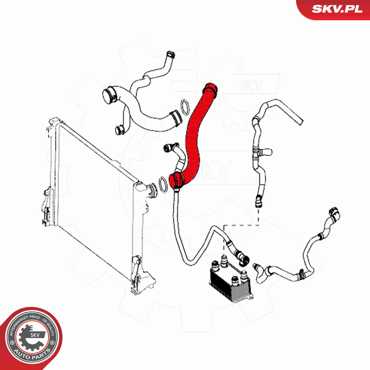Flessibile radiatore - 43SKV735 ESEN SKV