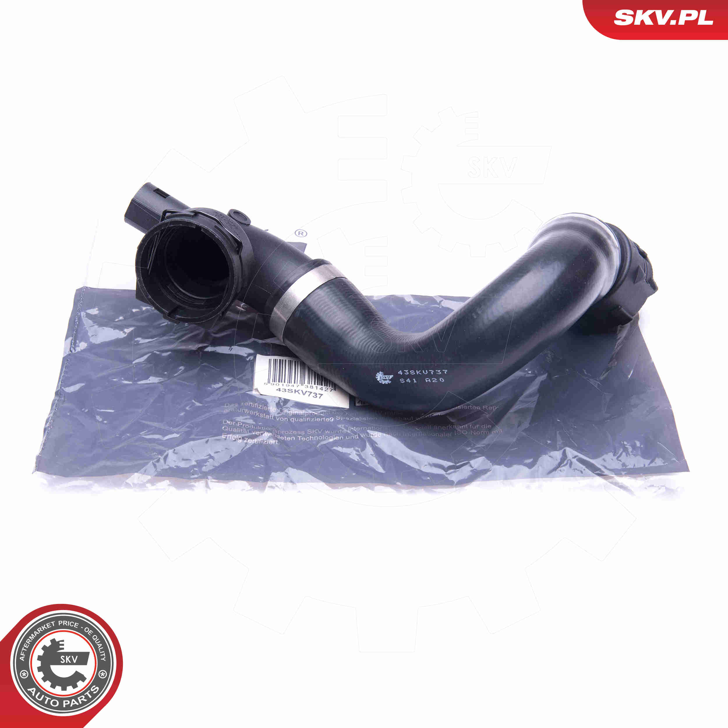 Radiator Hose - 43SKV737 ESEN SKV