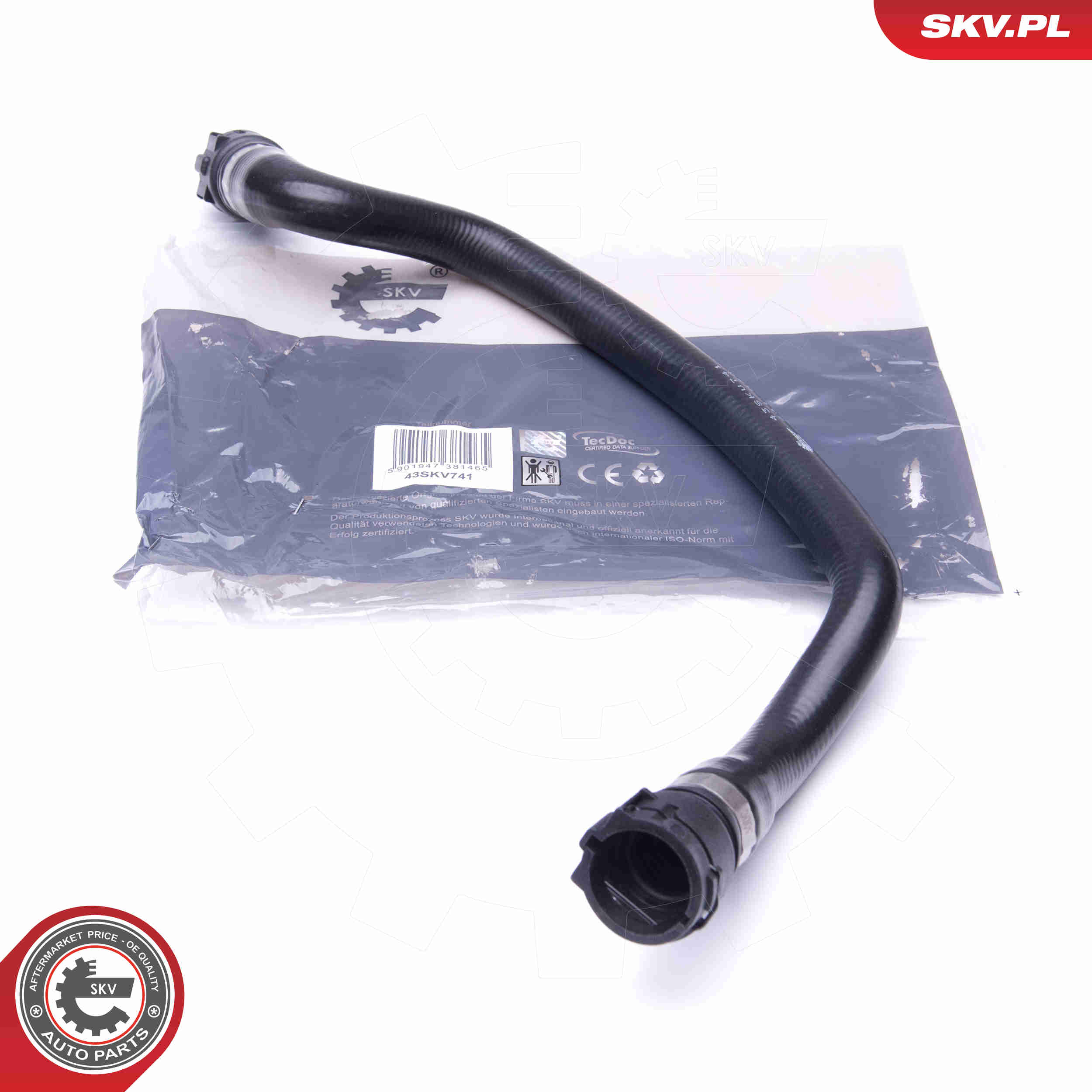 Radiator Hose - 43SKV741 ESEN SKV