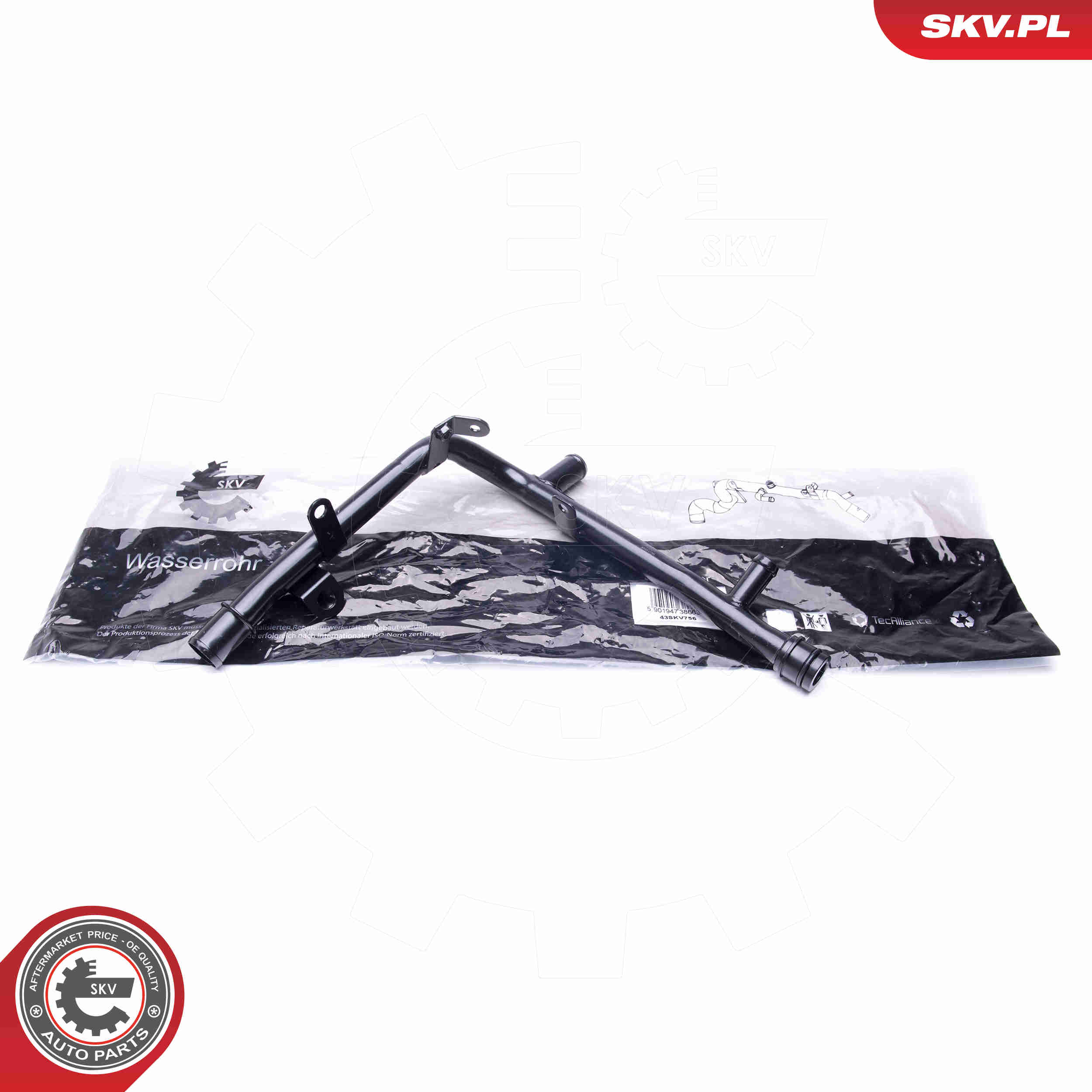 Coolant Tube - 43SKV756 ESEN SKV