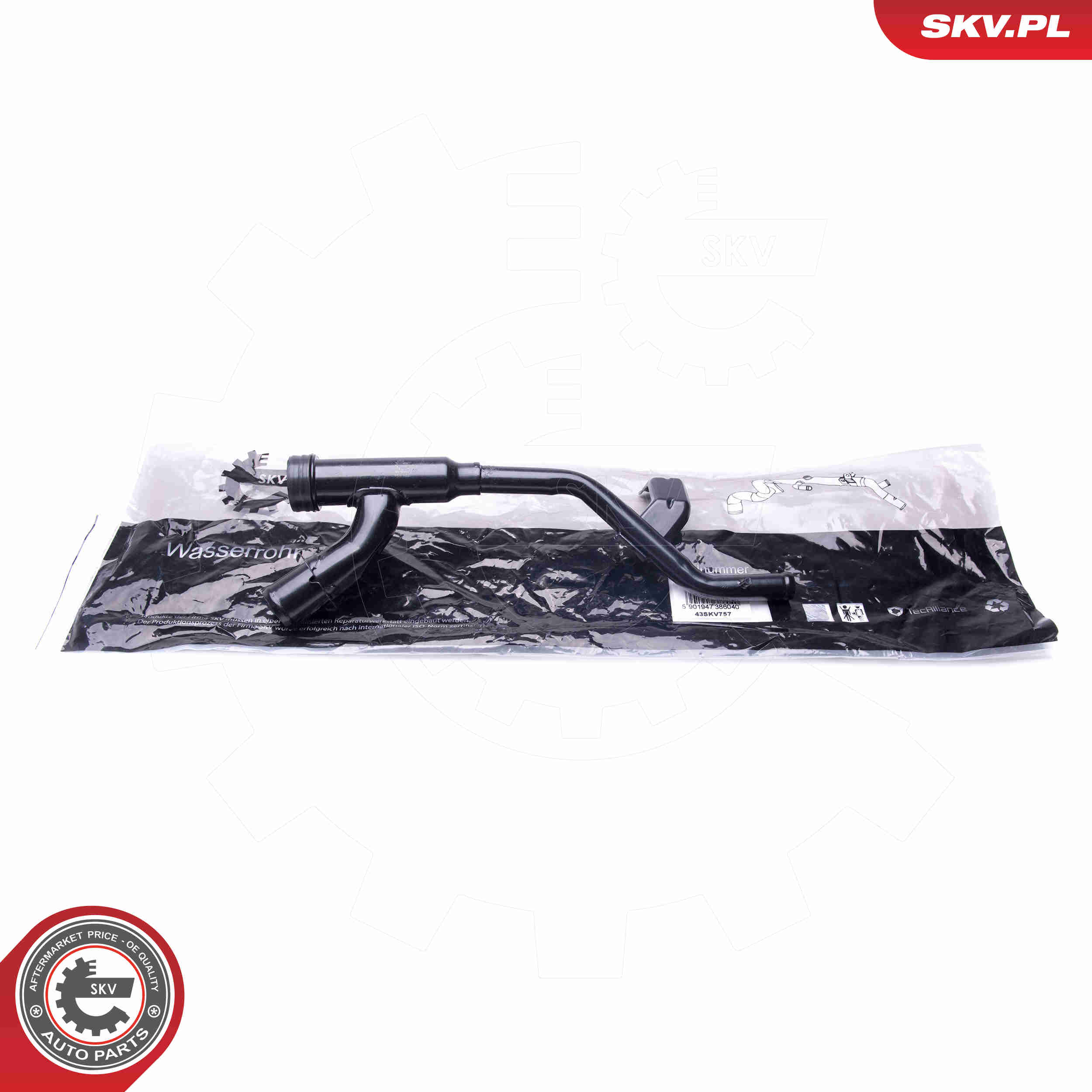 Coolant Tube - 43SKV757 ESEN SKV