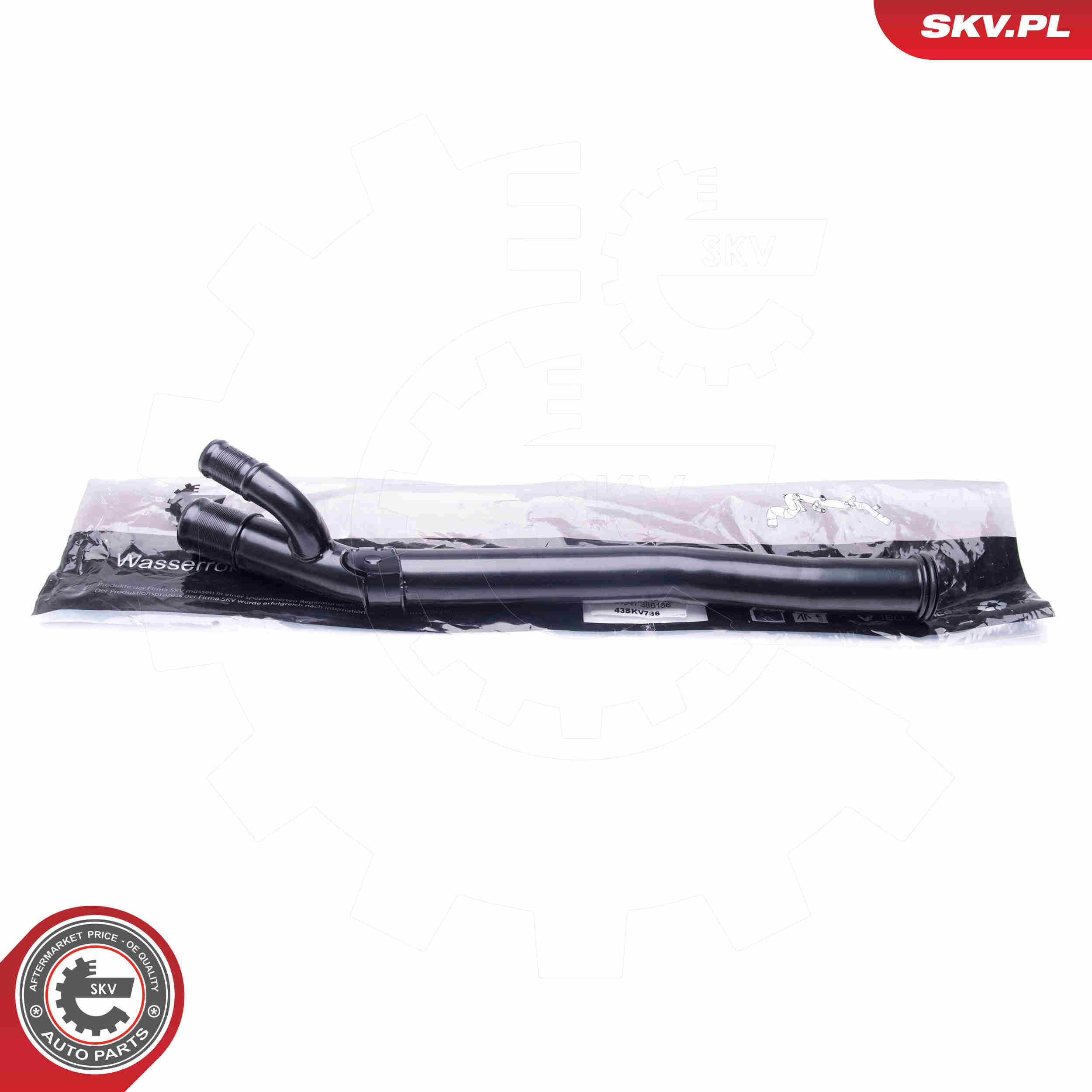 Coolant Tube - 43SKV766 ESEN SKV