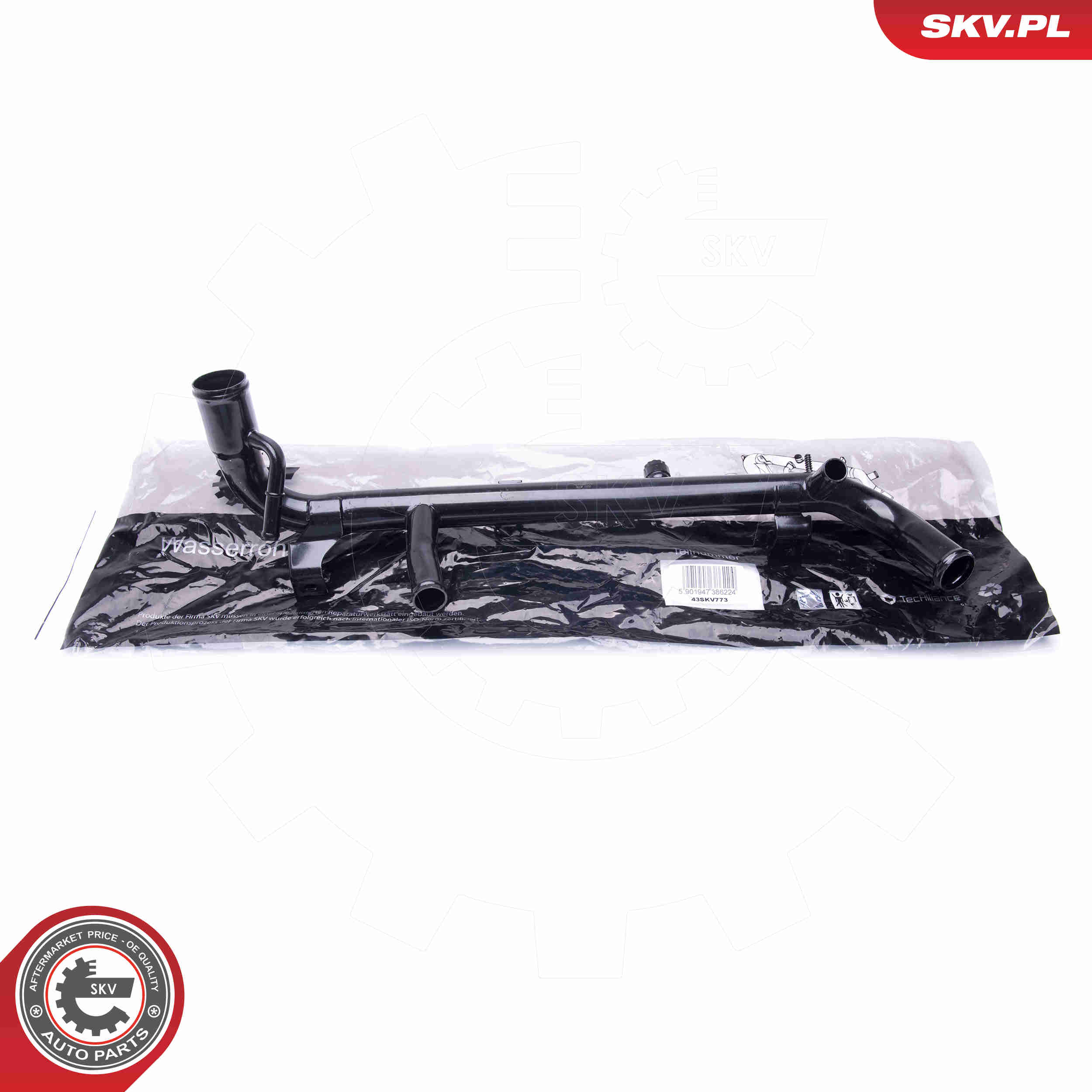 Condotto del refrigerante - 43SKV773 ESEN SKV