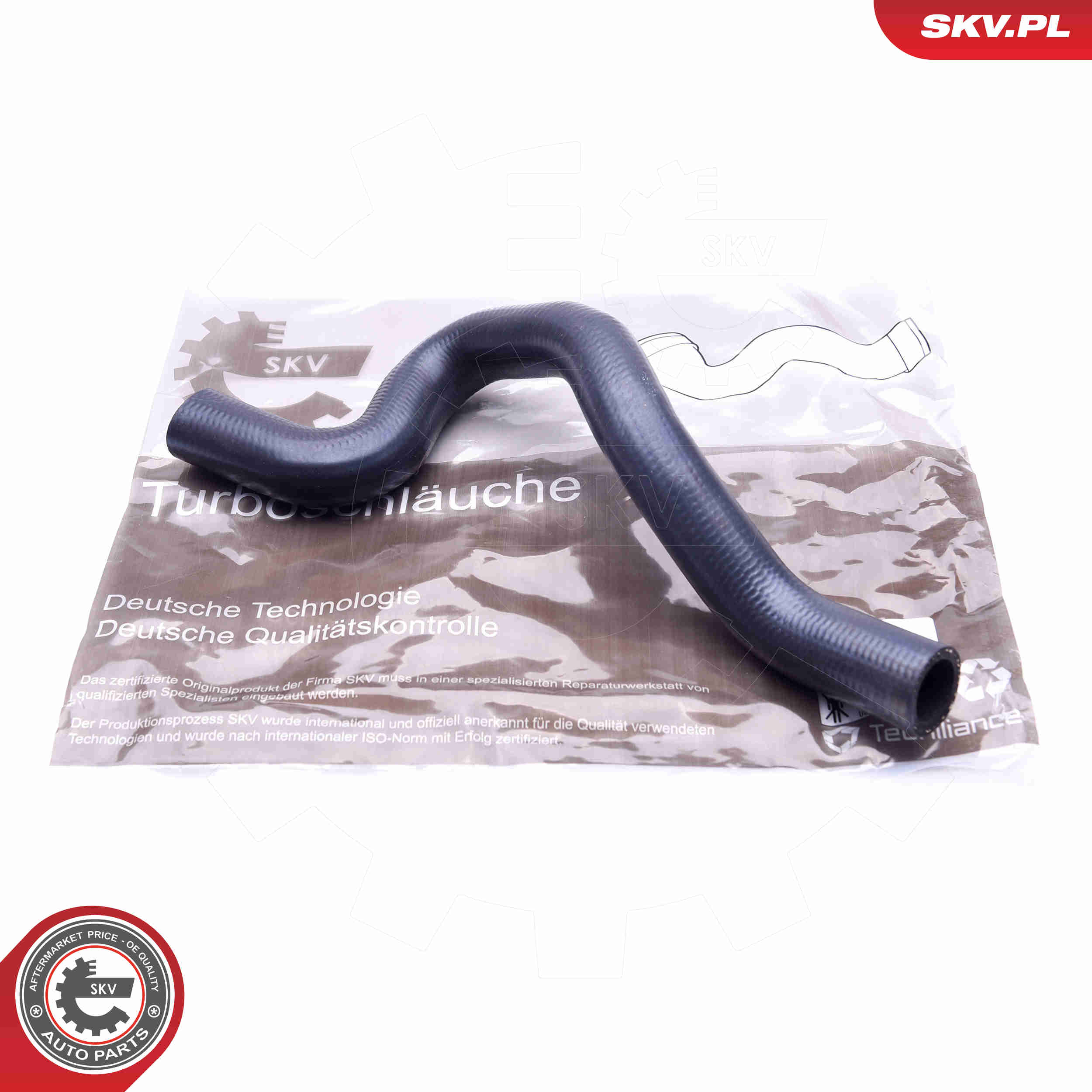Hose, heat exchange heating - 43SKV801 ESEN SKV