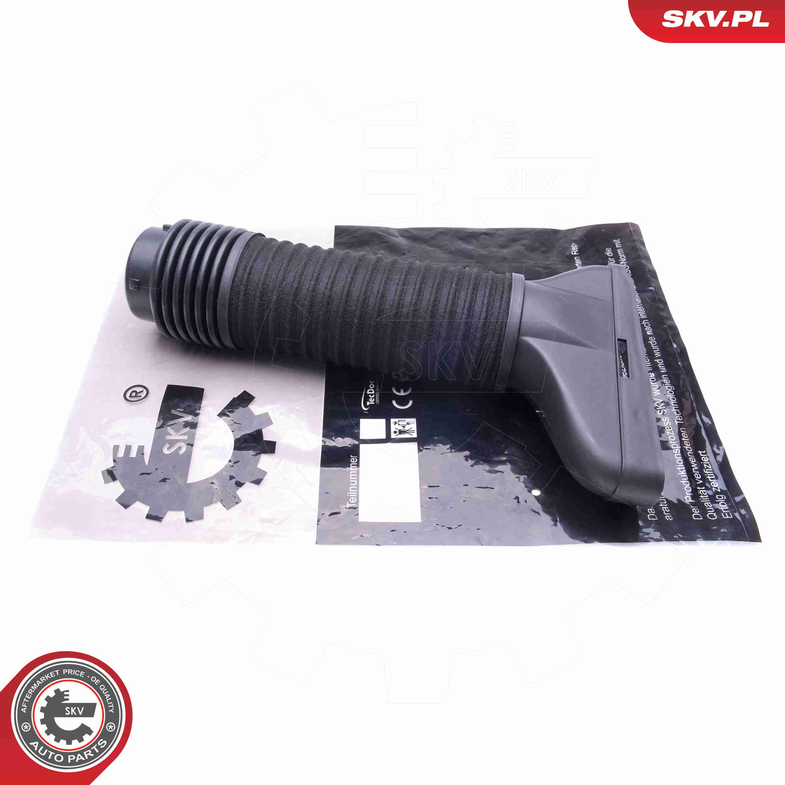 įsiurbimo vamzdis, oro filtras - 43SKV906 ESEN SKV