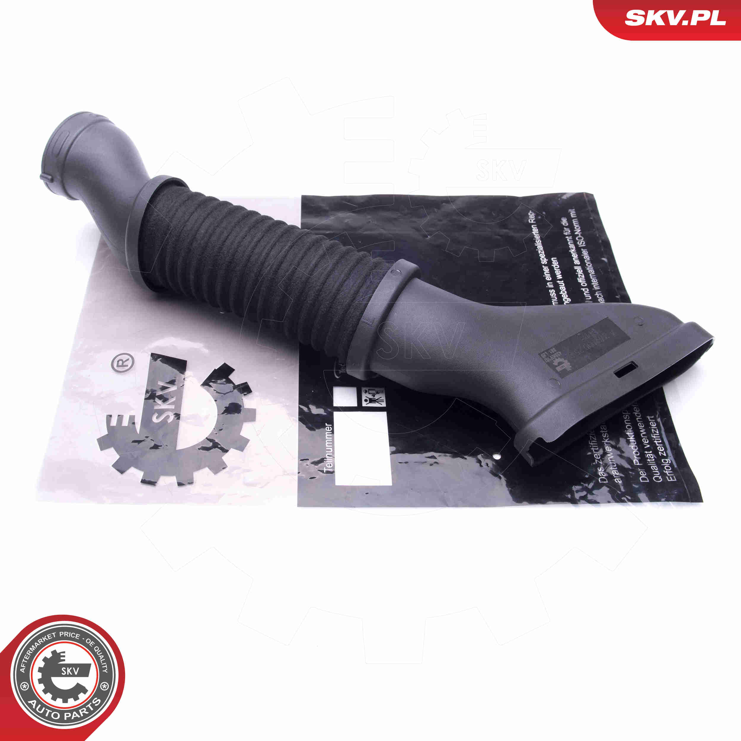 įsiurbimo vamzdis, oro filtras - 43SKV907 ESEN SKV