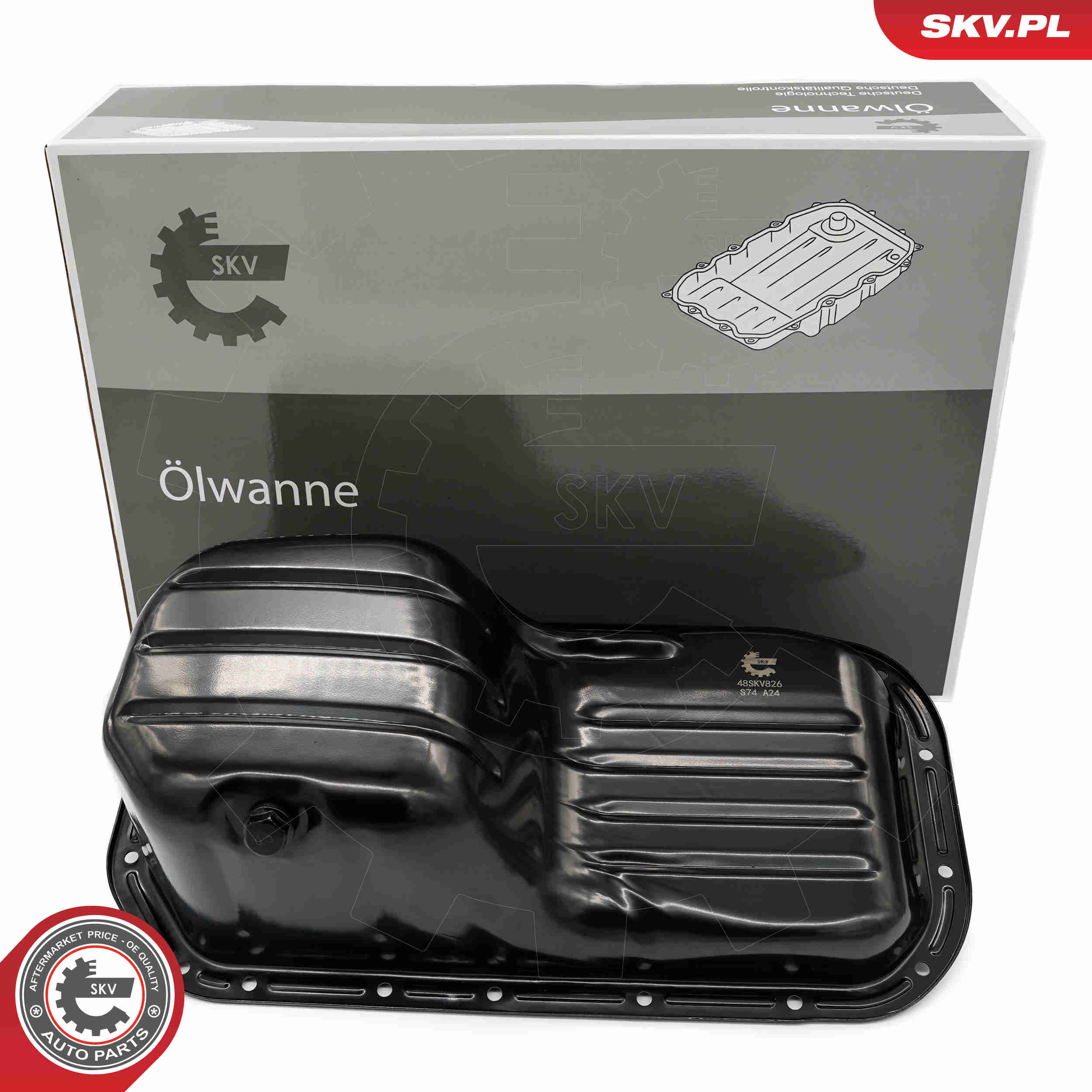 Oil sump - 48SKV826 ESEN SKV