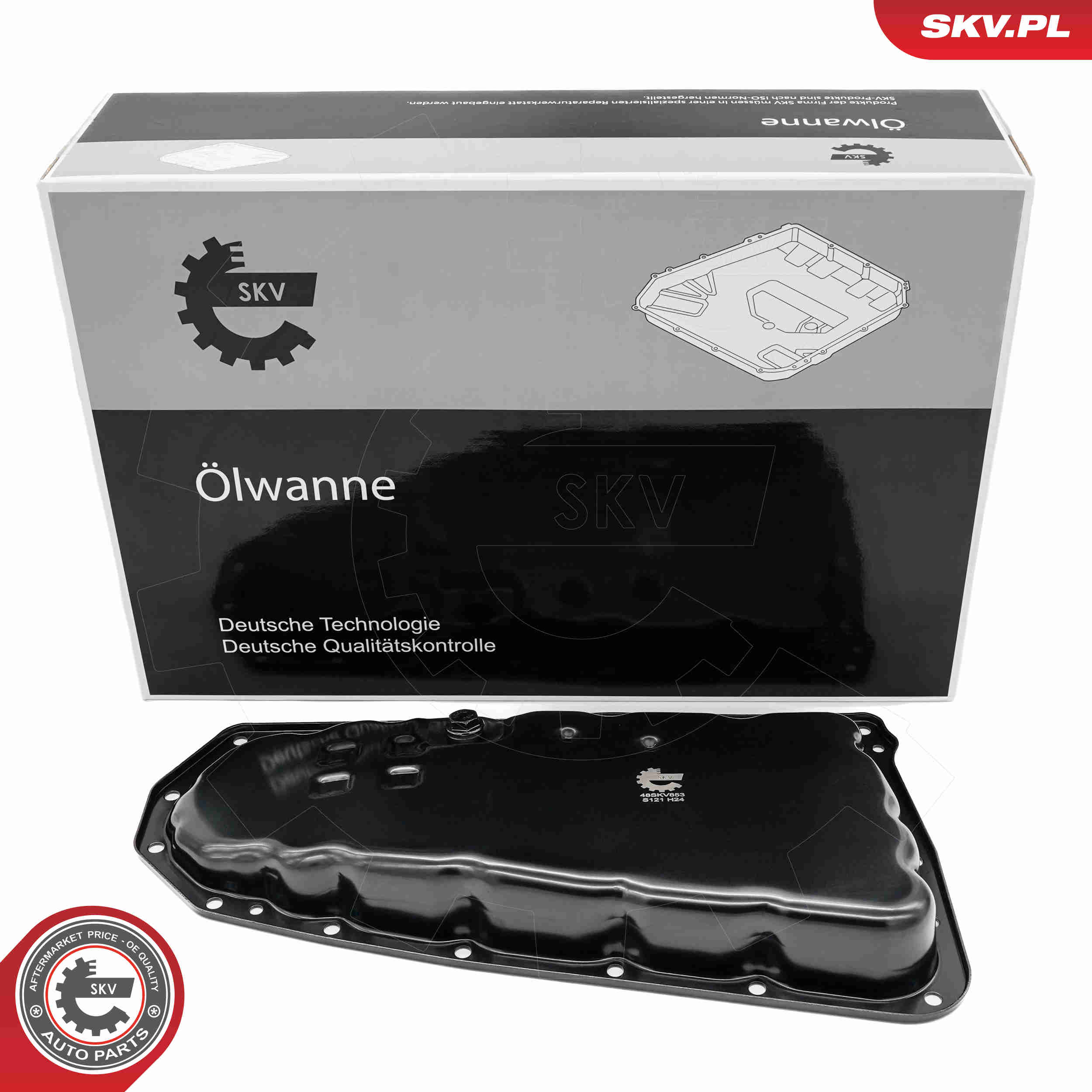 Oil sump, automatic transmission - 48SKV853 ESEN SKV