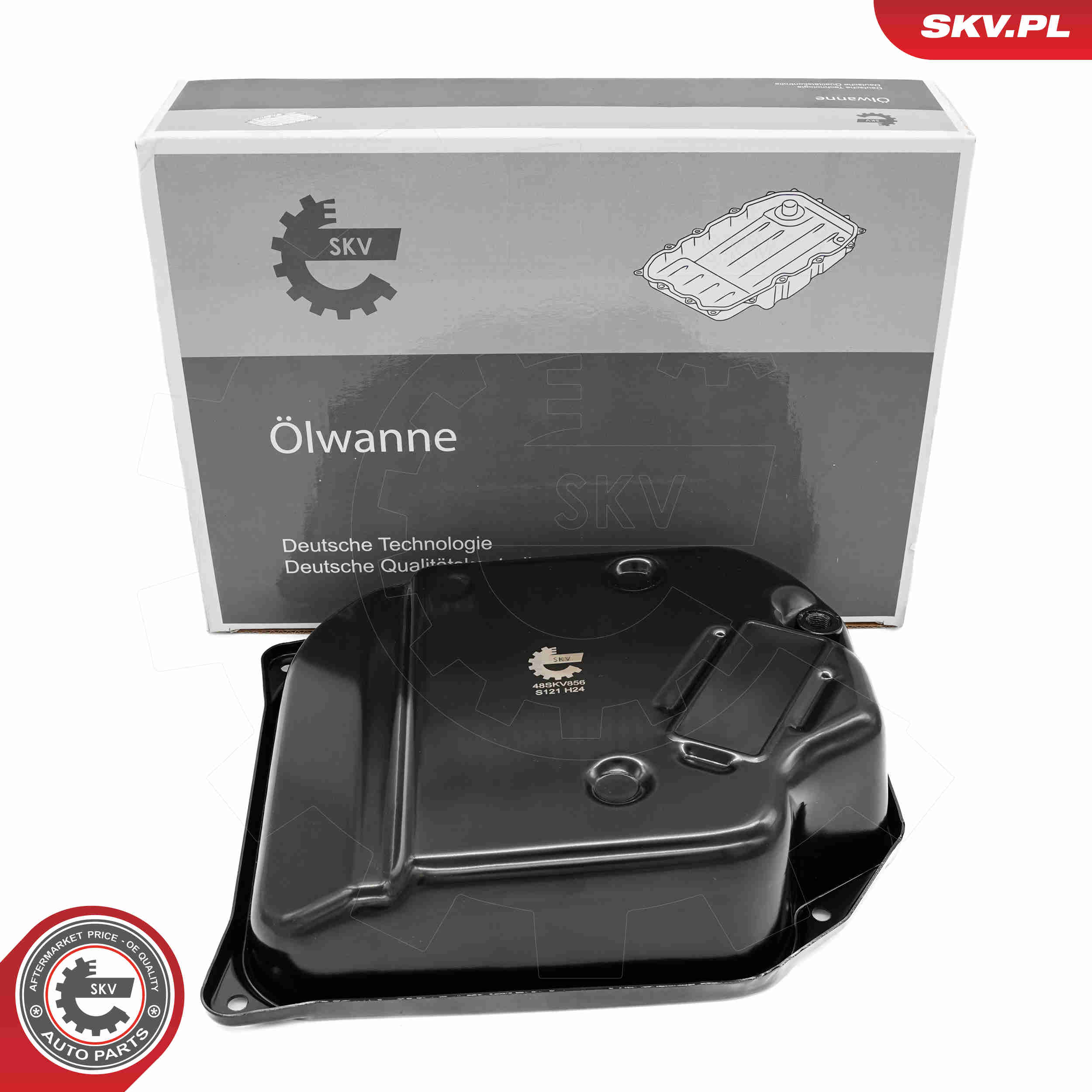 Oil sump, automatic transmission - 48SKV856 ESEN SKV