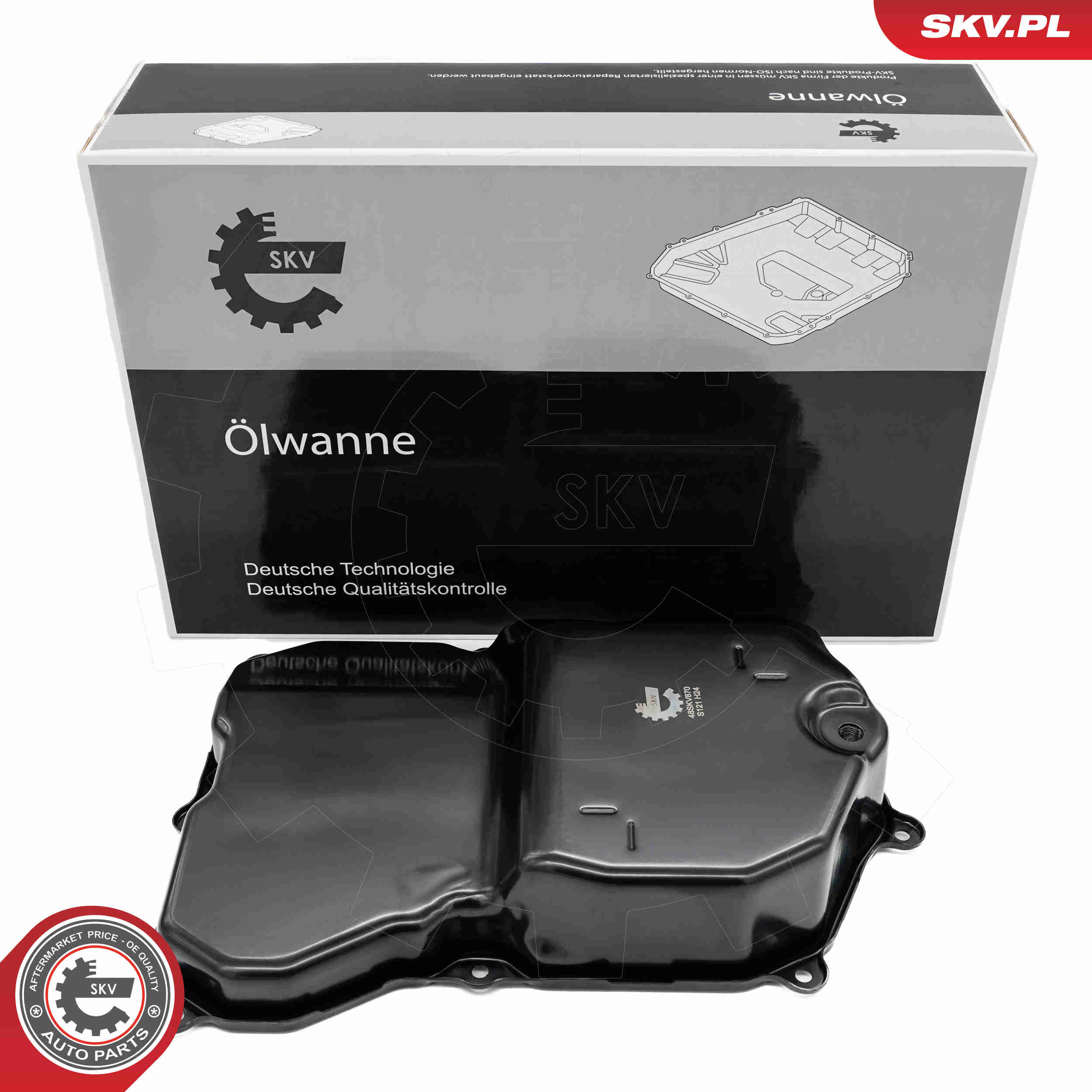 Oil sump, automatic transmission - 48SKV870 ESEN SKV