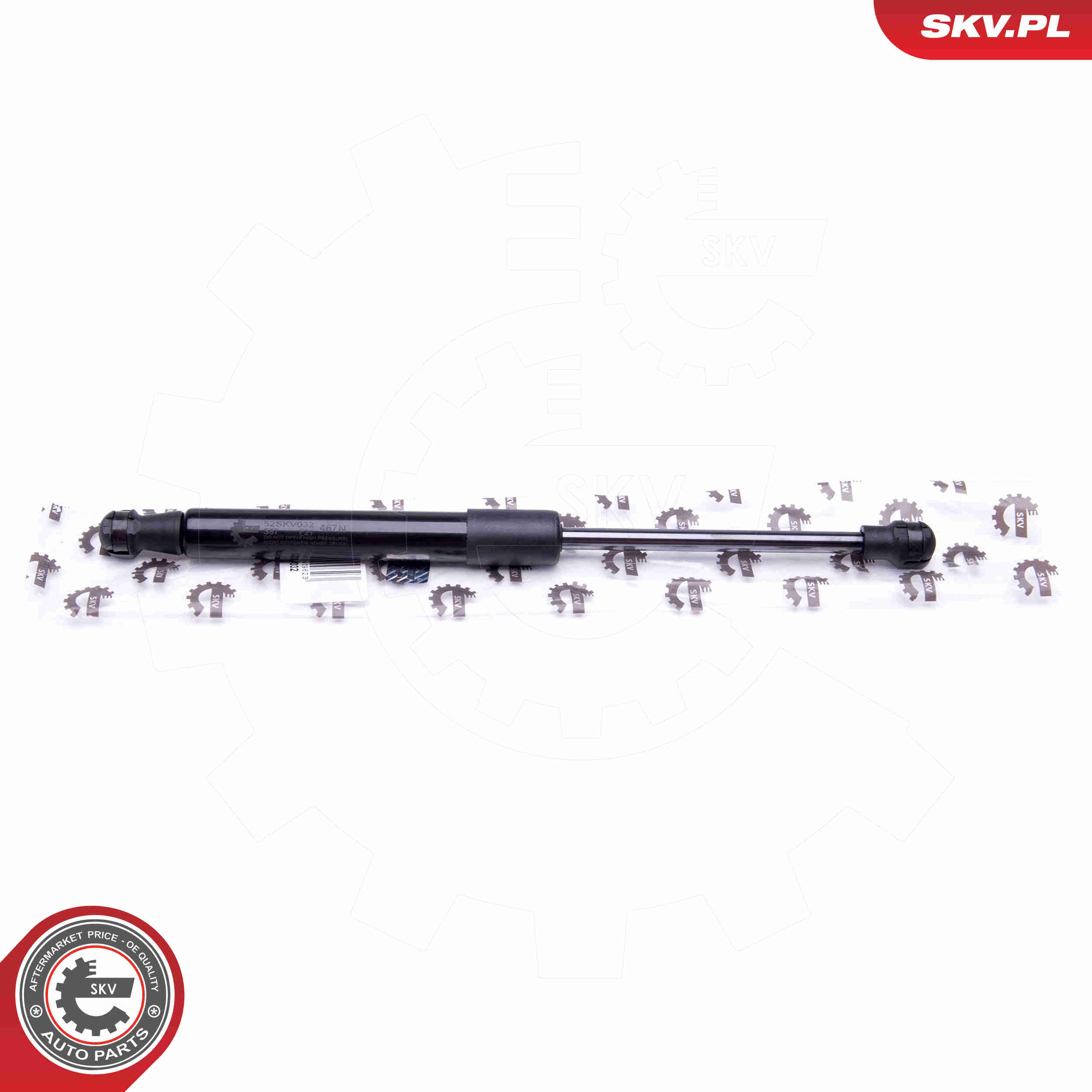 Ammortizzatore pneumatico, Cofano motore - 52SKV032 ESEN SKV