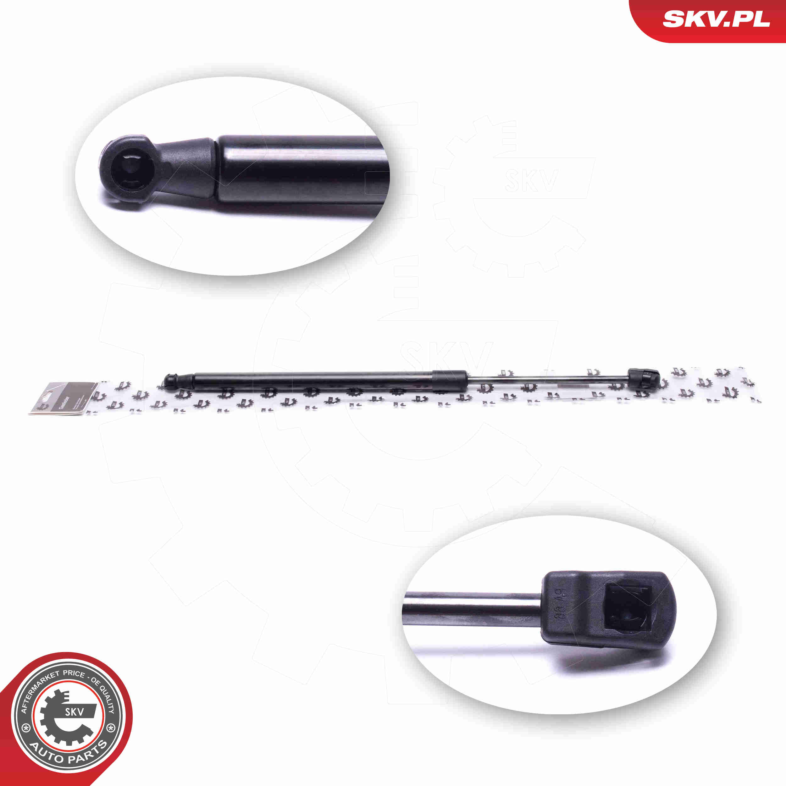 Ammortizatore pneumatico, Cofano bagagli /vano carico - 52SKV831 ESEN SKV