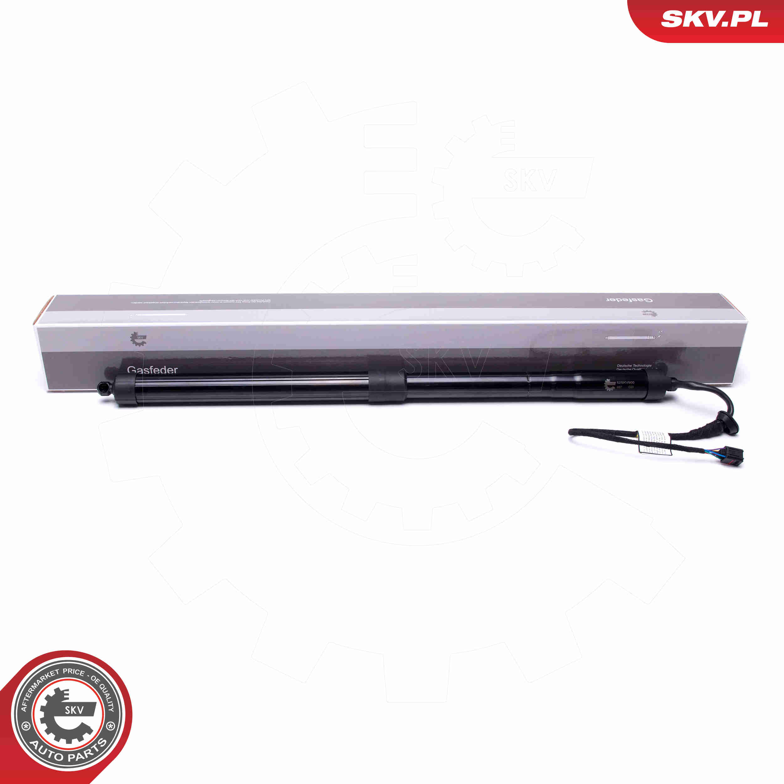 galinių durų elektros variklis - 52SKV900 ESEN SKV