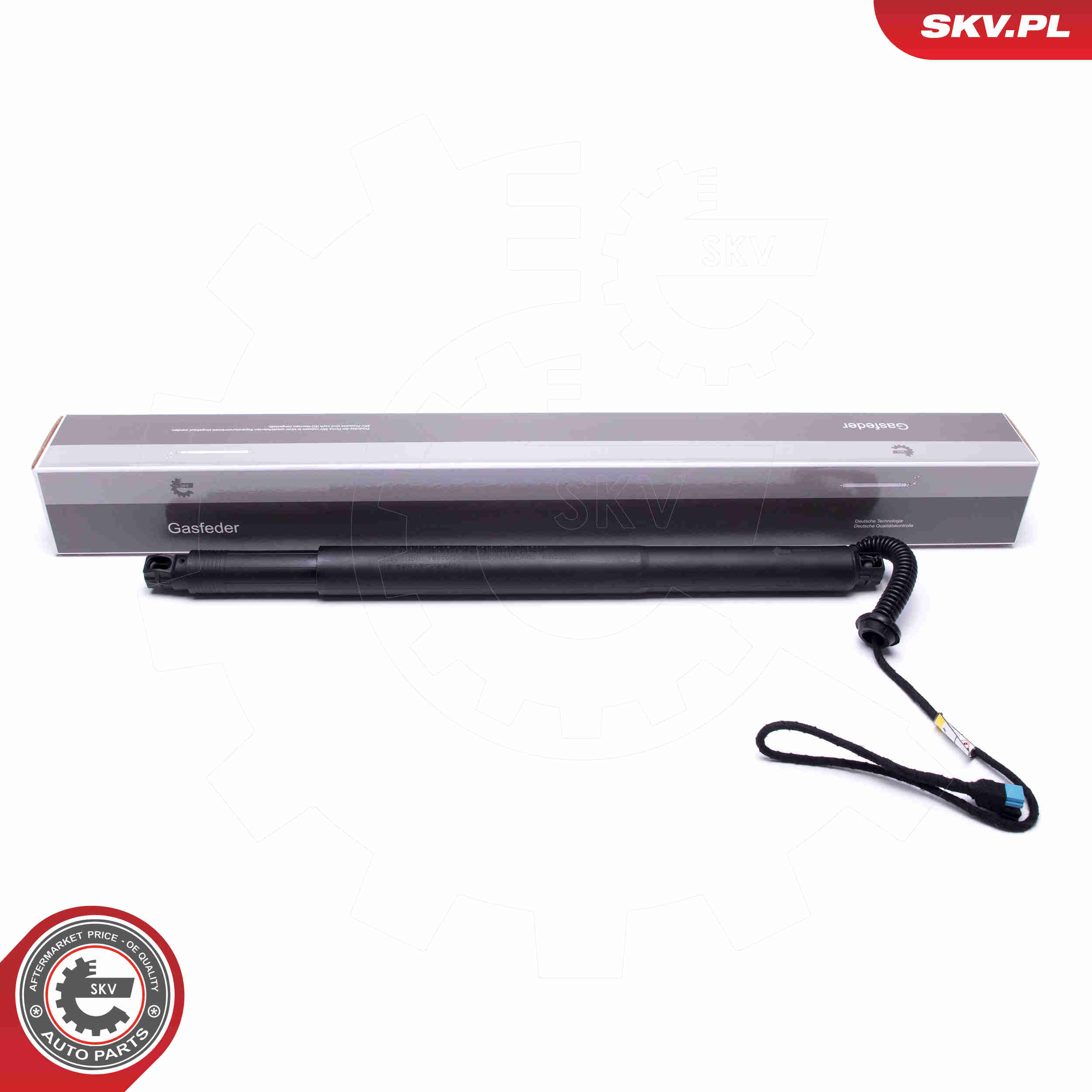 galinių durų elektros variklis - 52SKV935 ESEN SKV