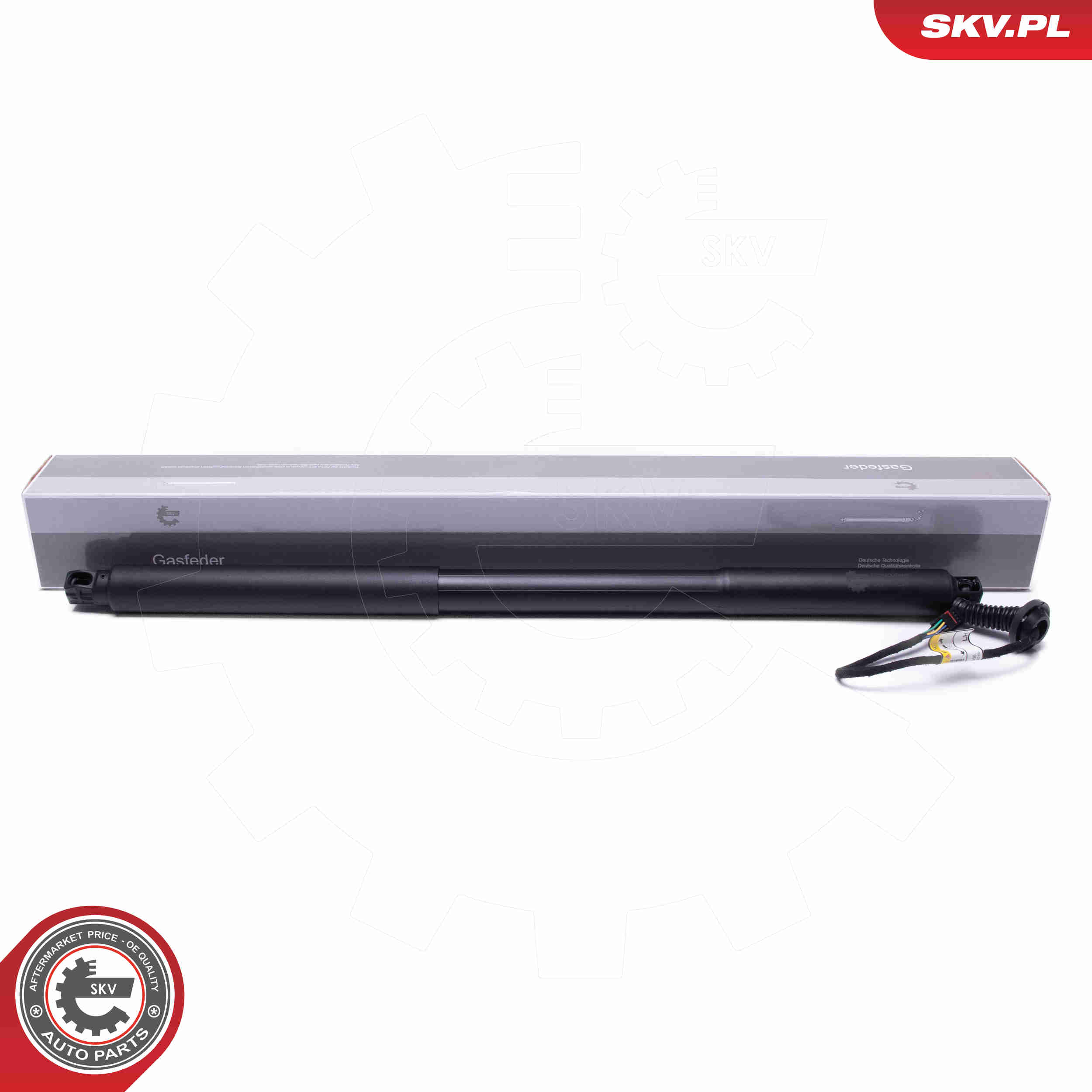 galinių durų elektros variklis - 52SKV968 ESEN SKV