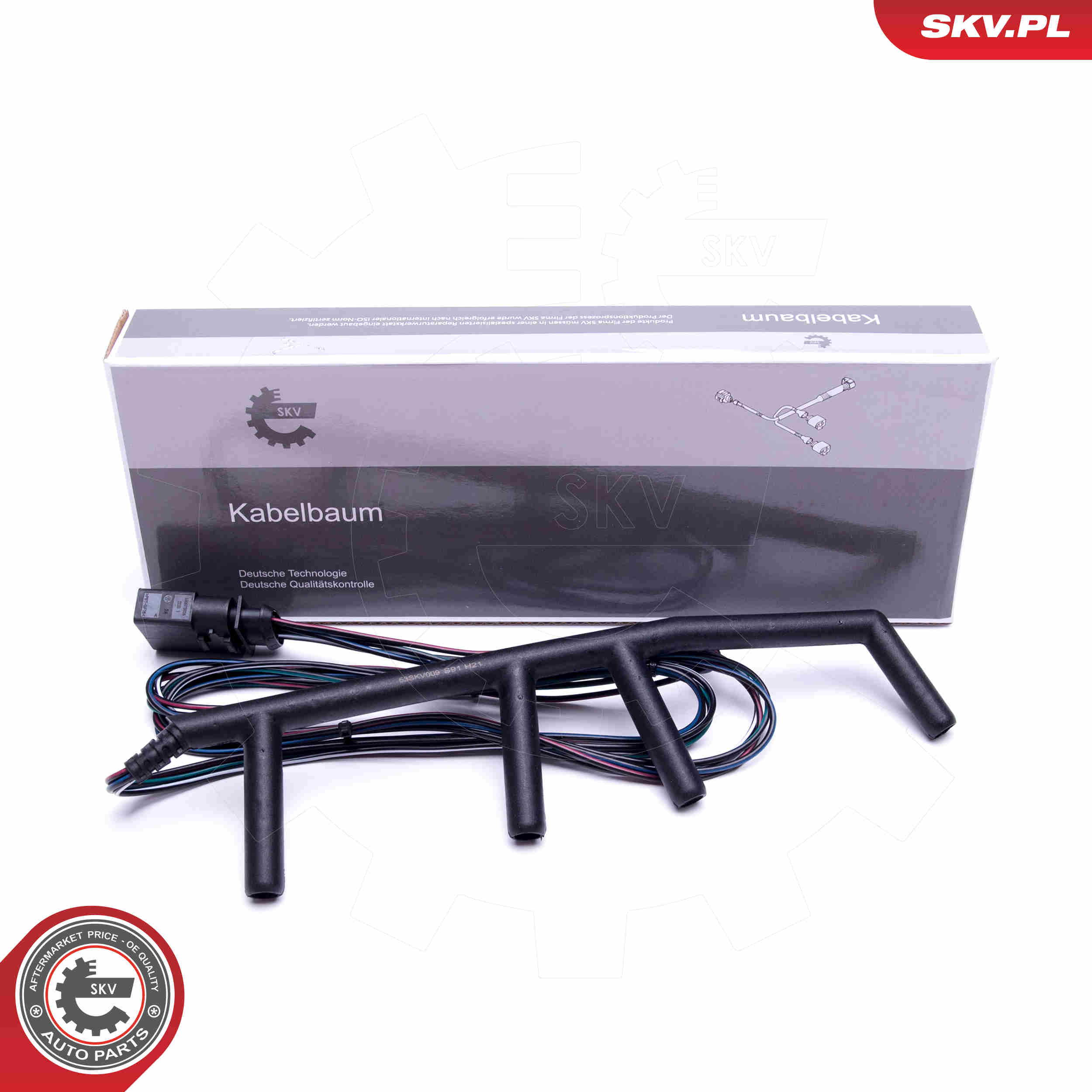 Cable Repair Set, glow plug - 53SKV009 ESEN SKV
