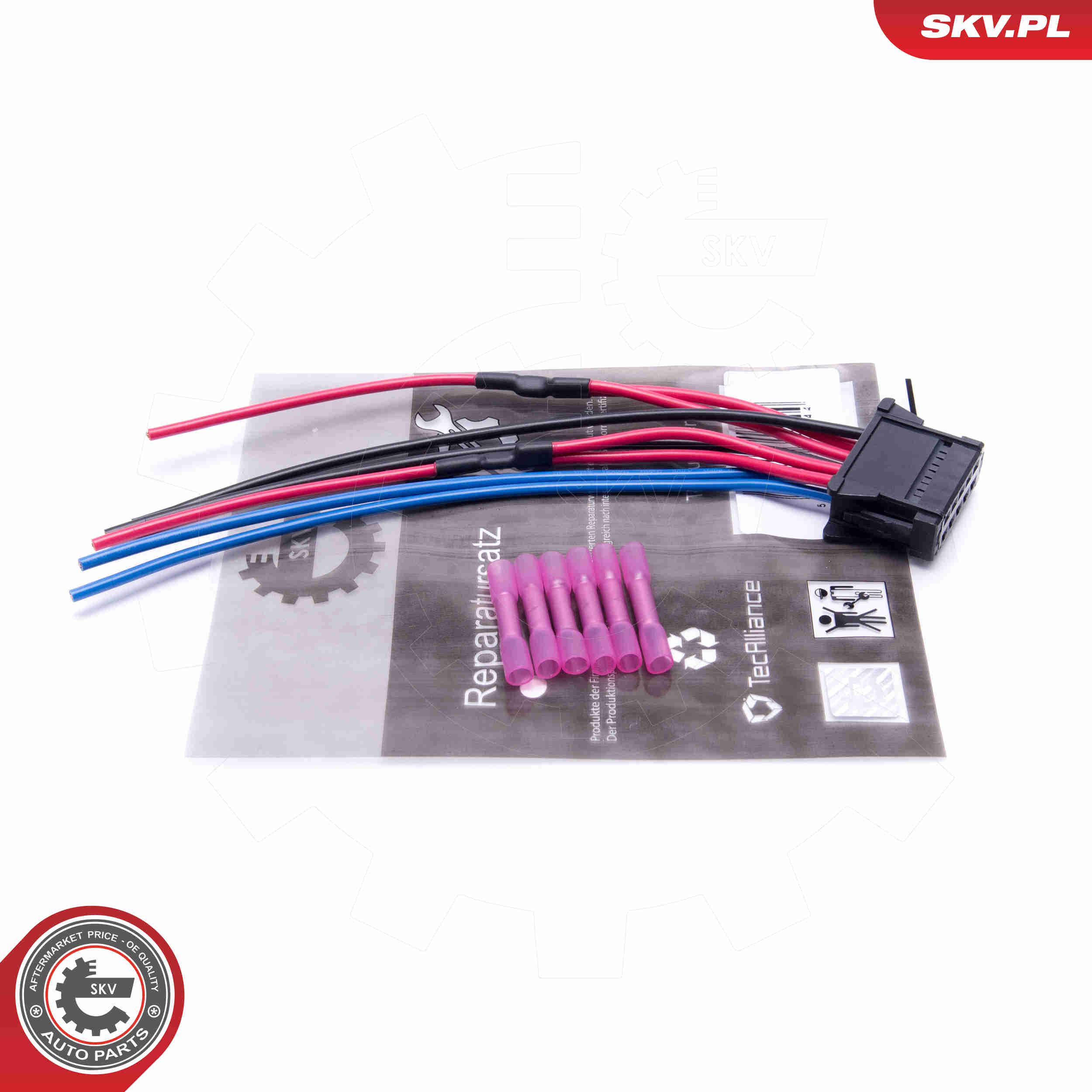 Cable Repair Set, interior heating fan, (eng. preheat sys.) - 53SKV102 ESEN SKV