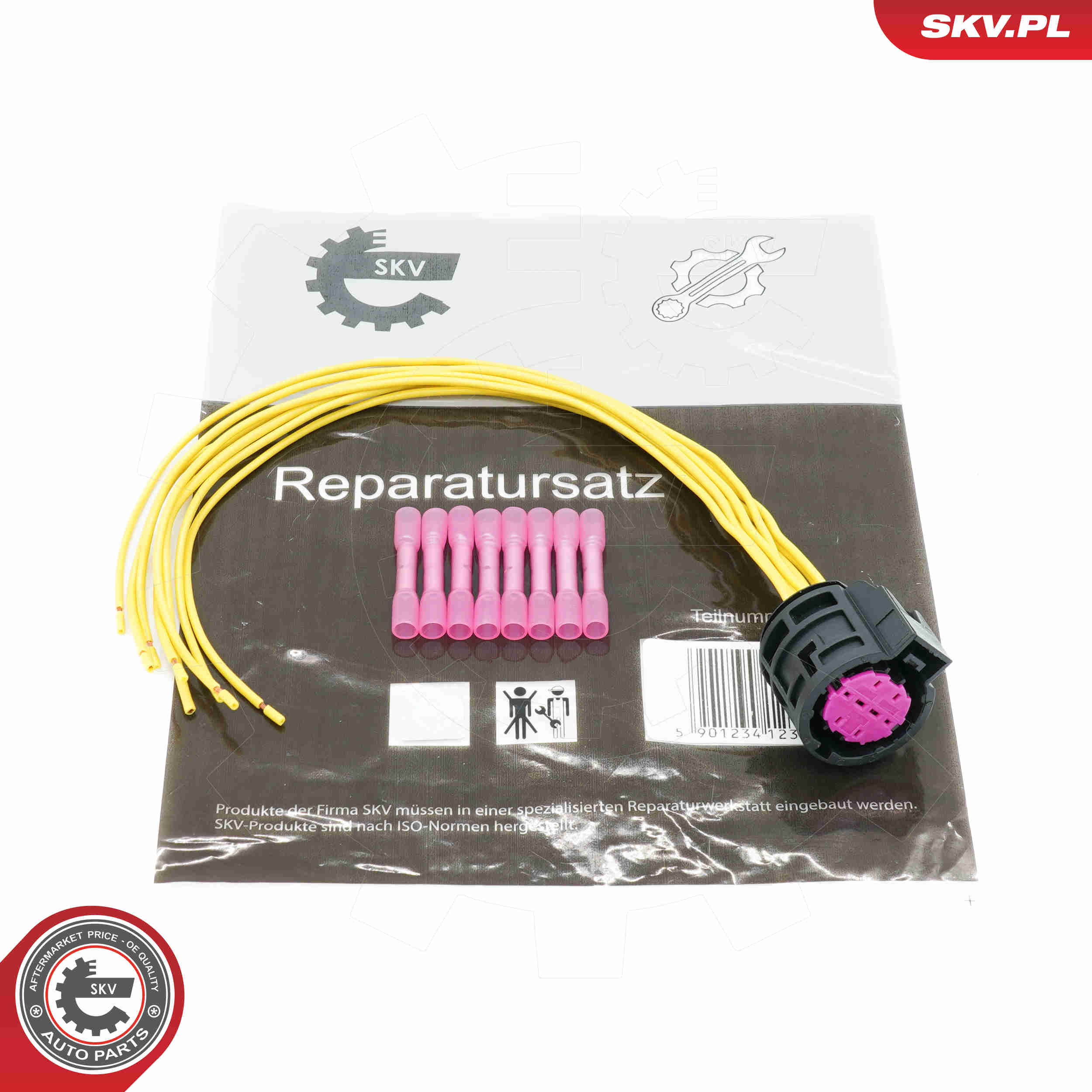 Cable Repair Set, headlight - 53SKV147 ESEN SKV