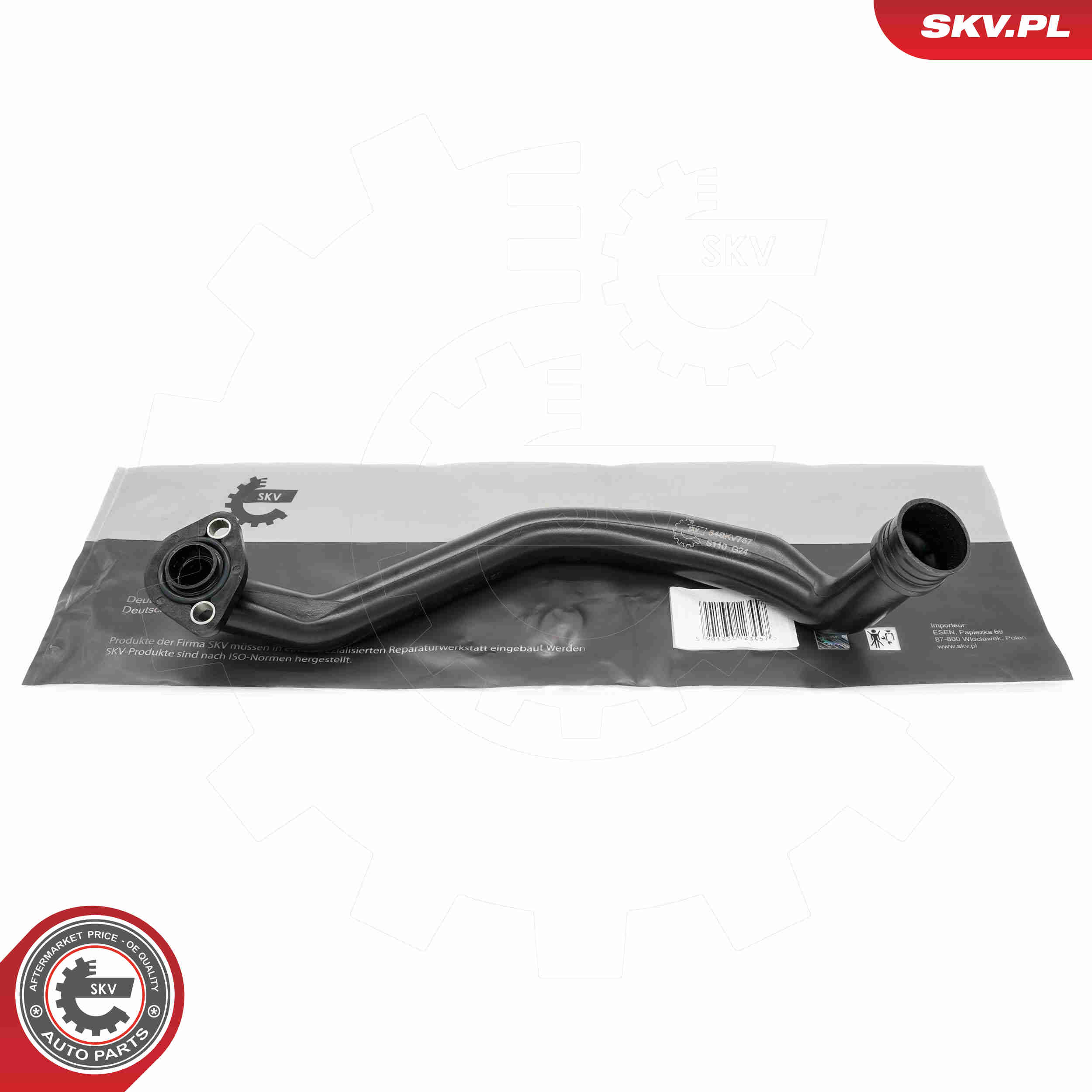 Hose, crankcase breather - 54SKV757 ESEN SKV